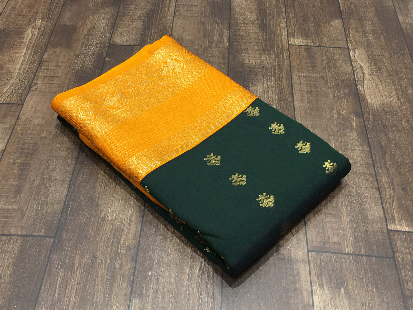 Semi Kanchipuram silk