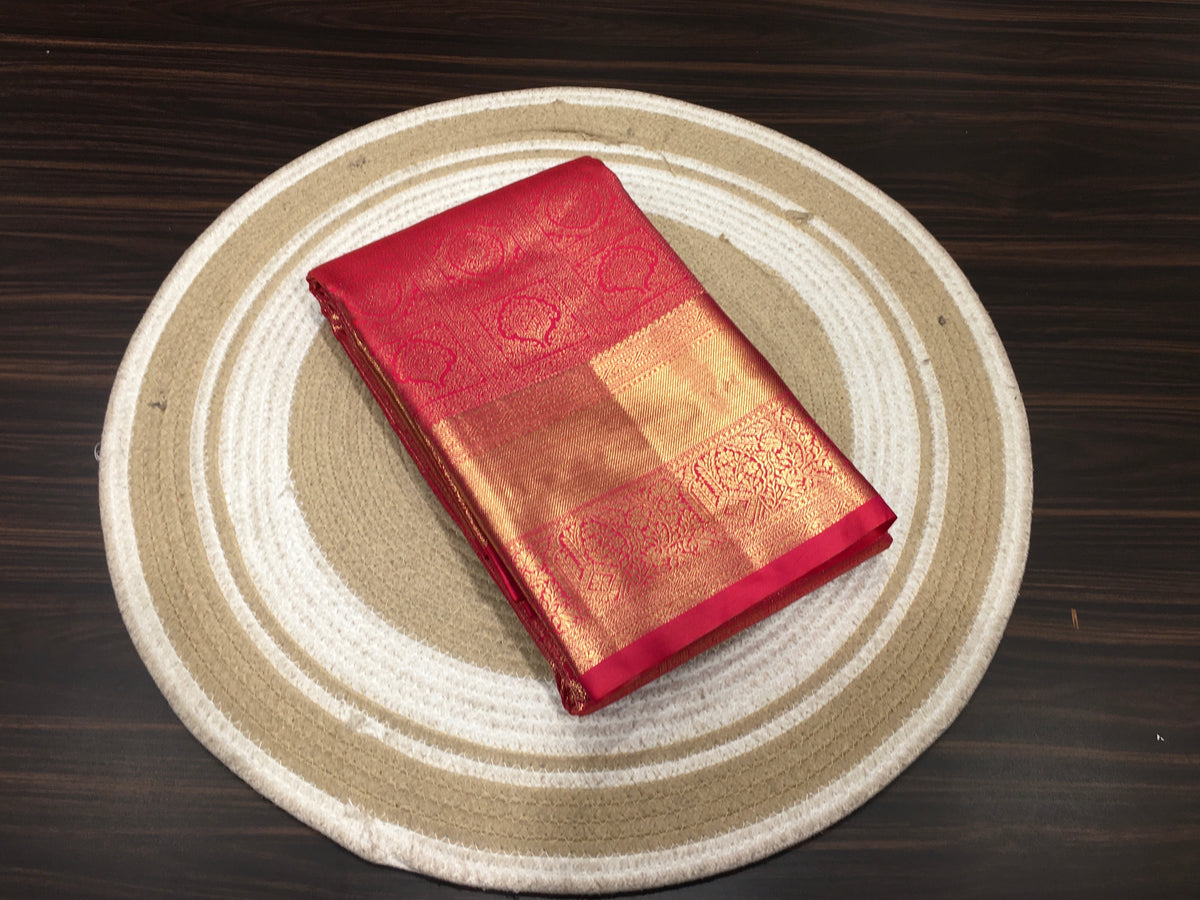 Semi Kanchipuram silk