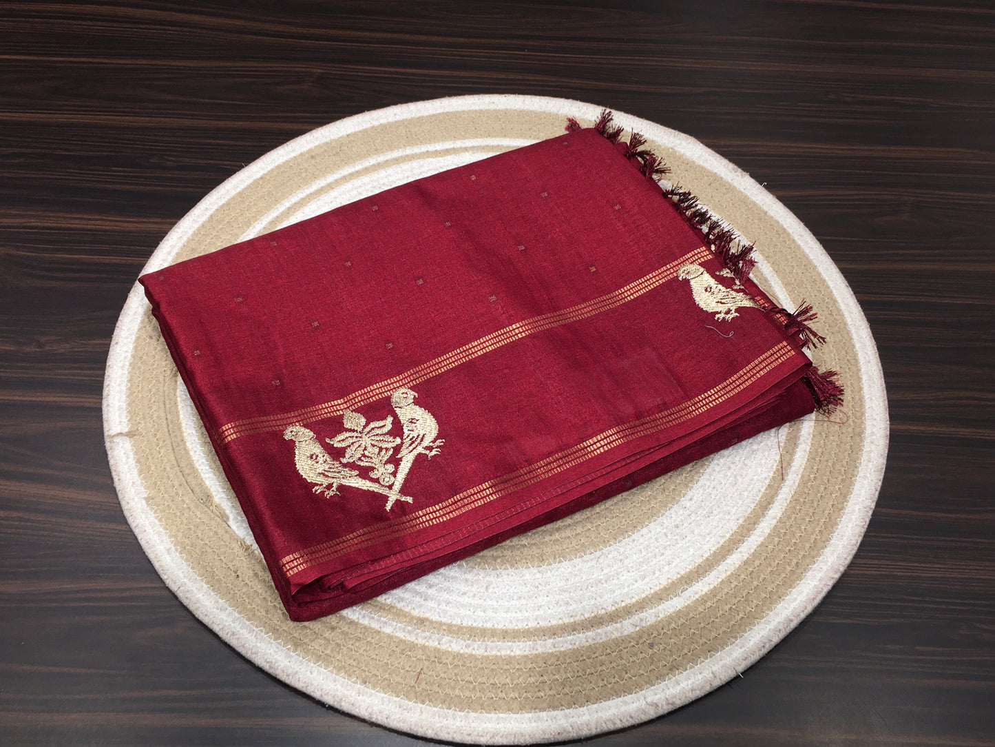 Soft tussar saree