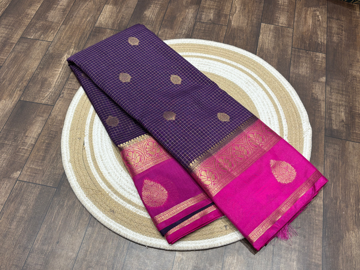 Semi Mysore crape