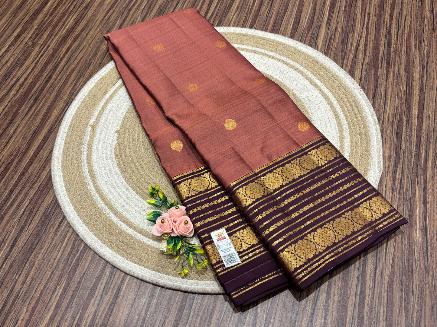Pure Kanchipuram silk