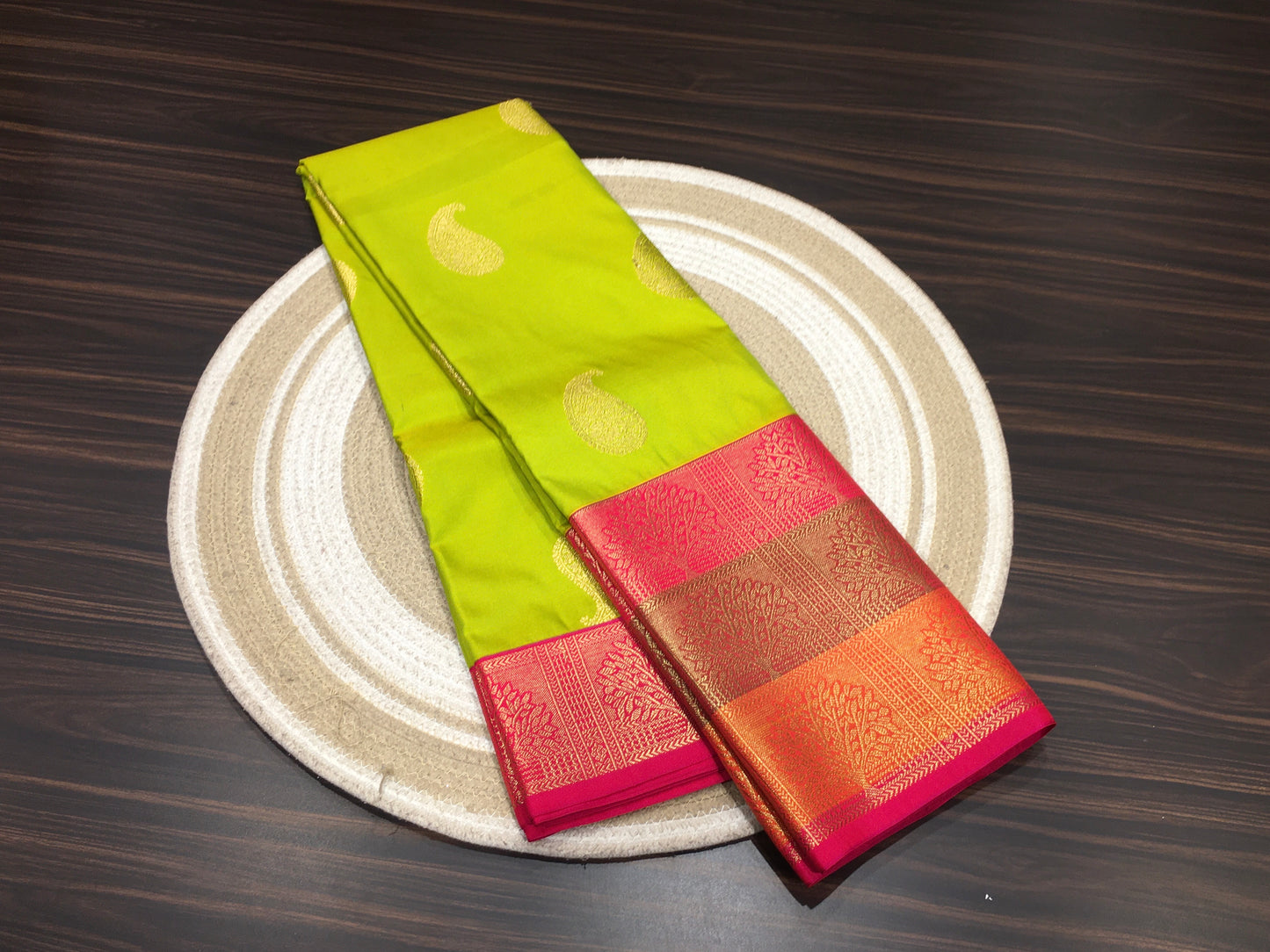 Semi Kanchipuram silk
