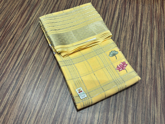 Pure Mysore silk