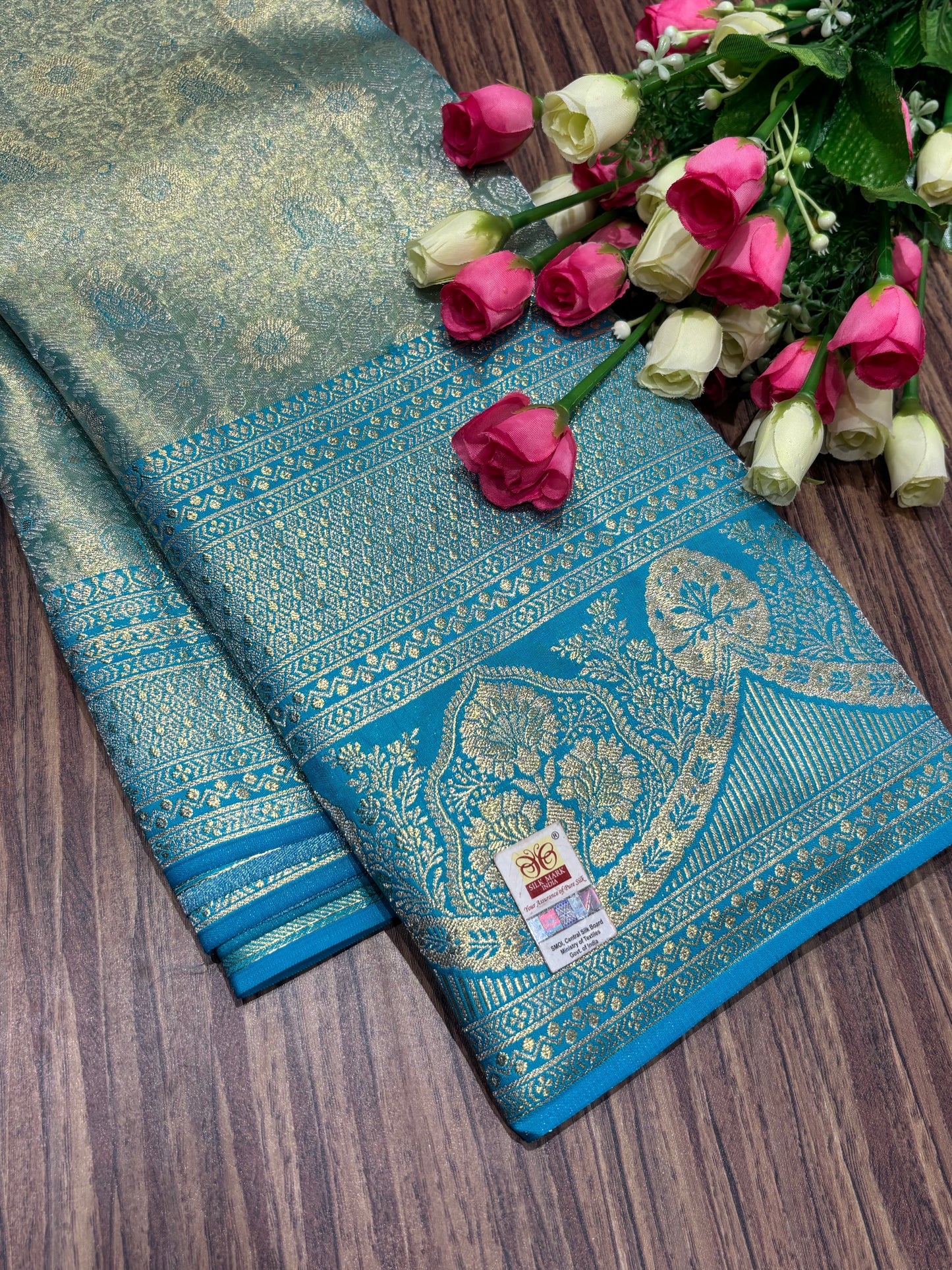 Pure Kanchipuram silk