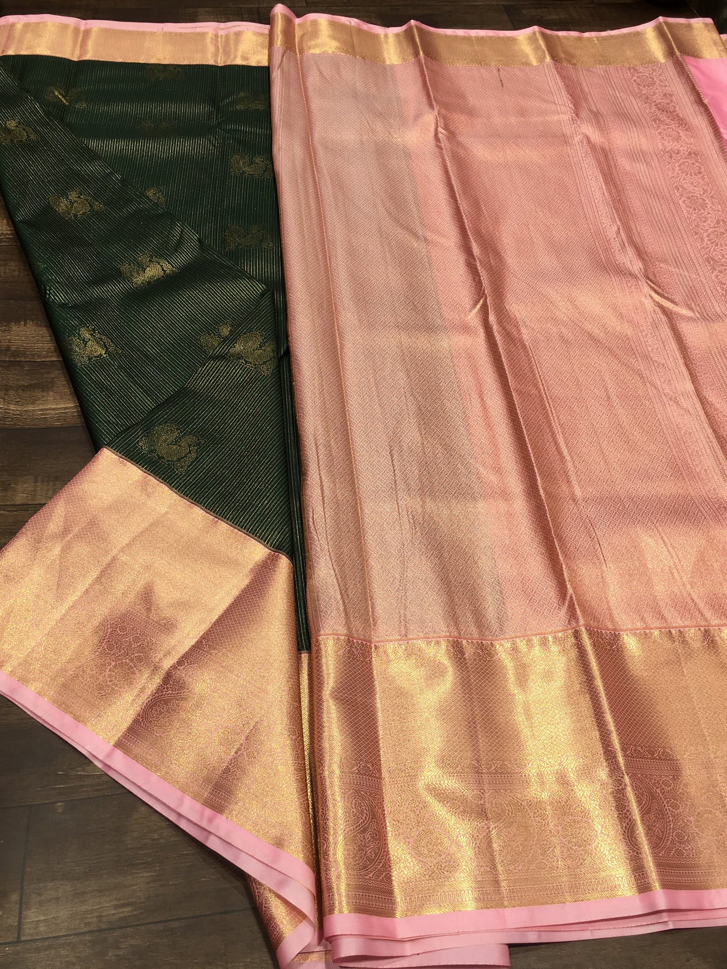 Semi Kanchipuram silk