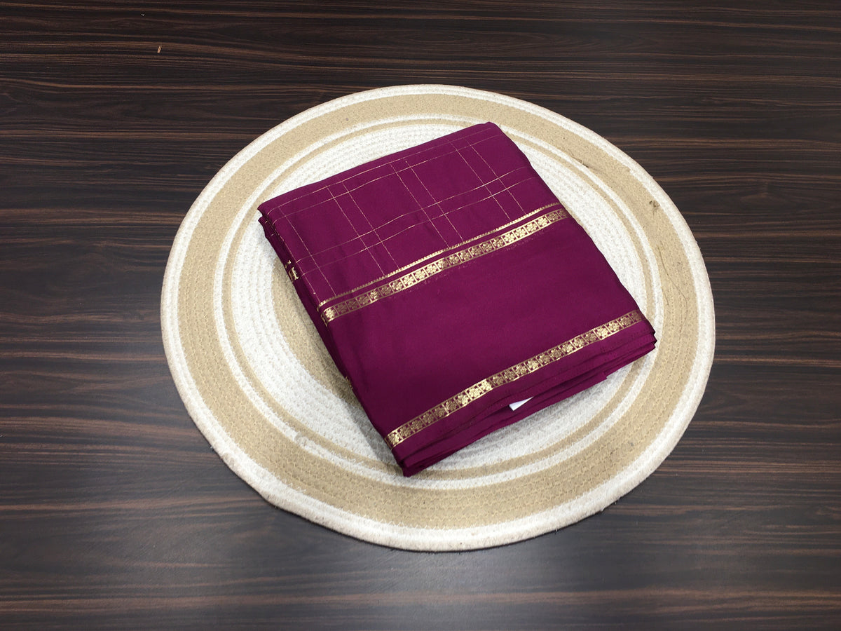 Semi Mysore Crape
