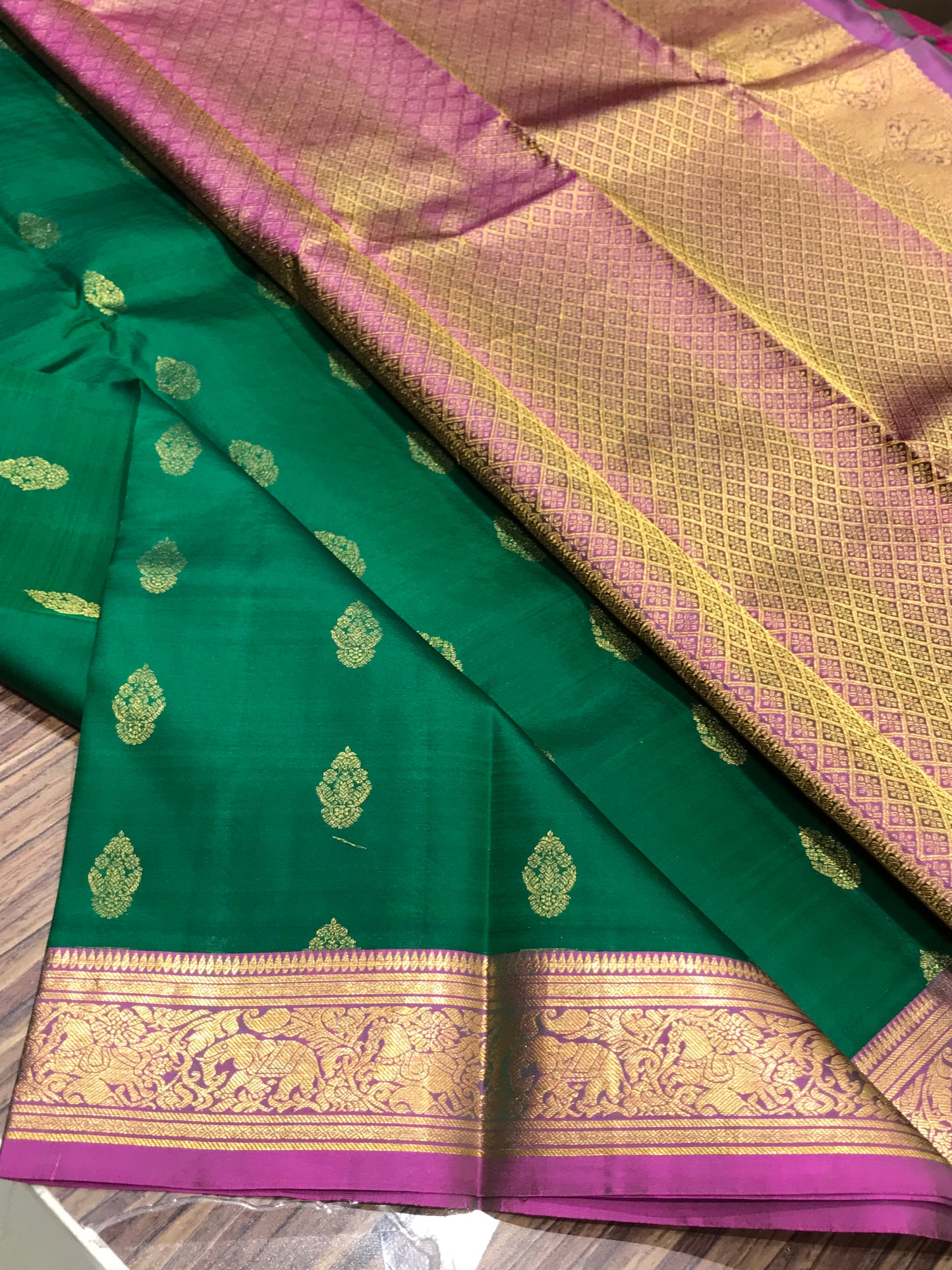 Pure Kanchipuram silk