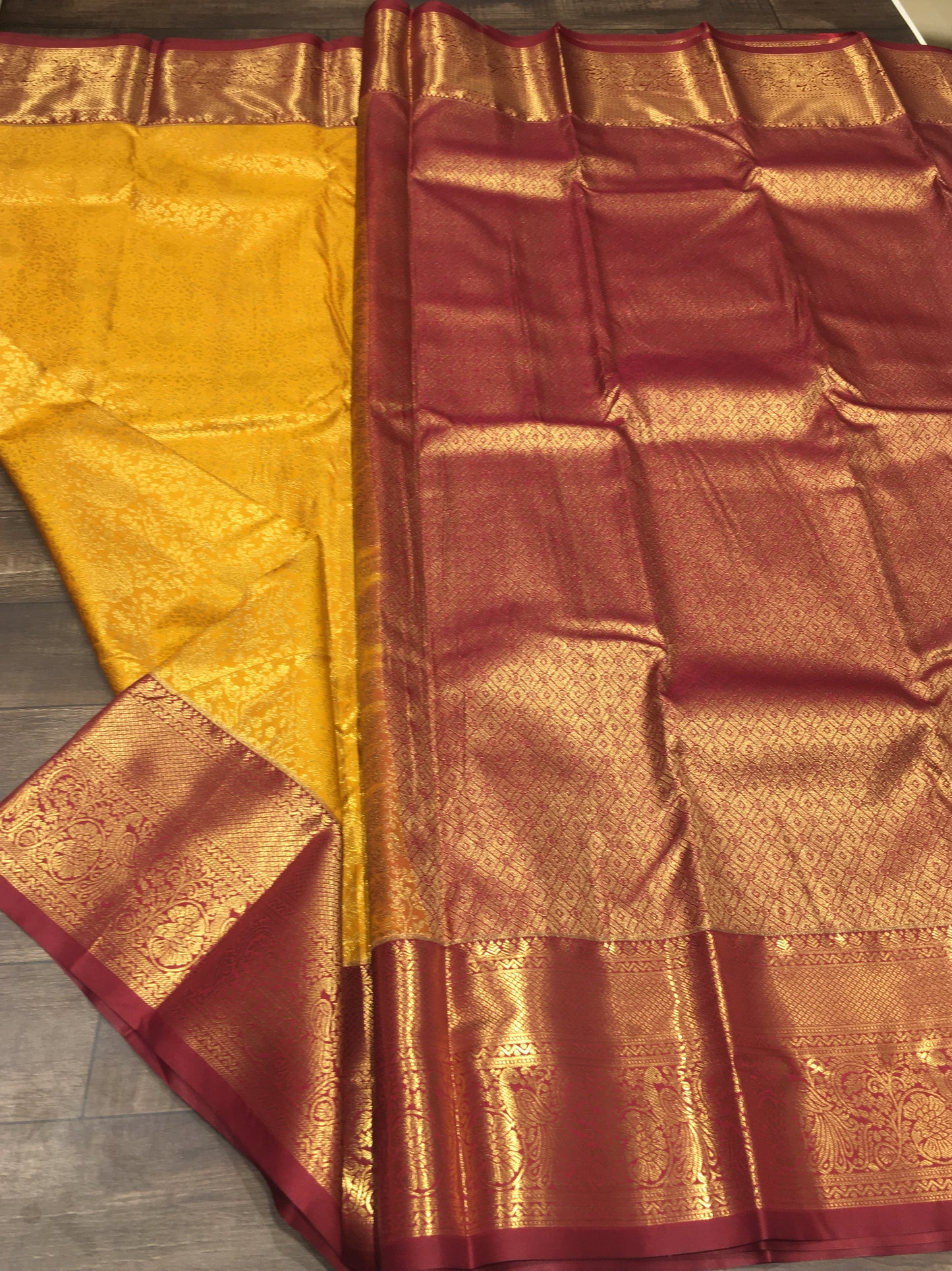 Semi Kanchipuram silk