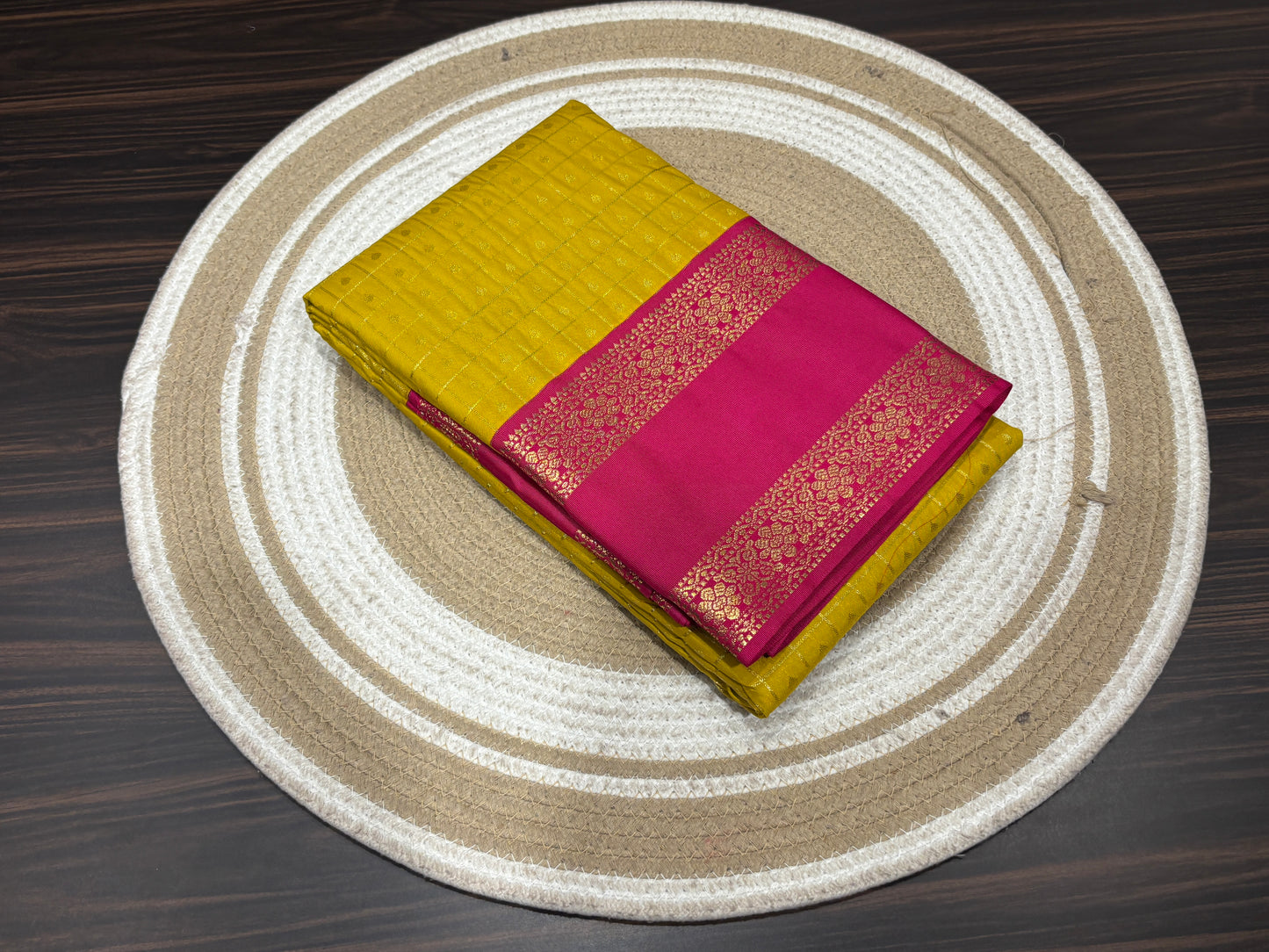 Semi Kanchipuram silk