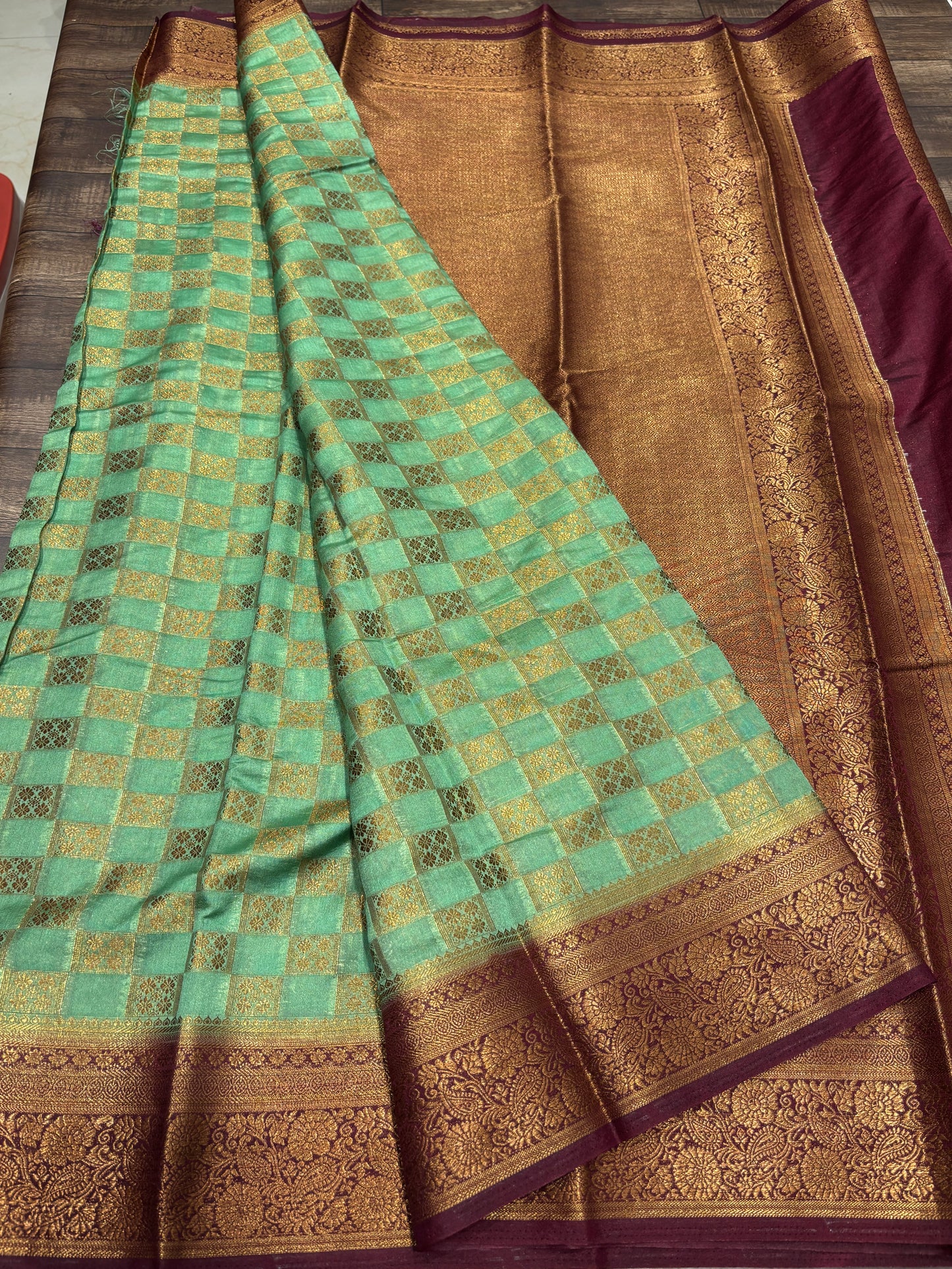 Raw silk saree