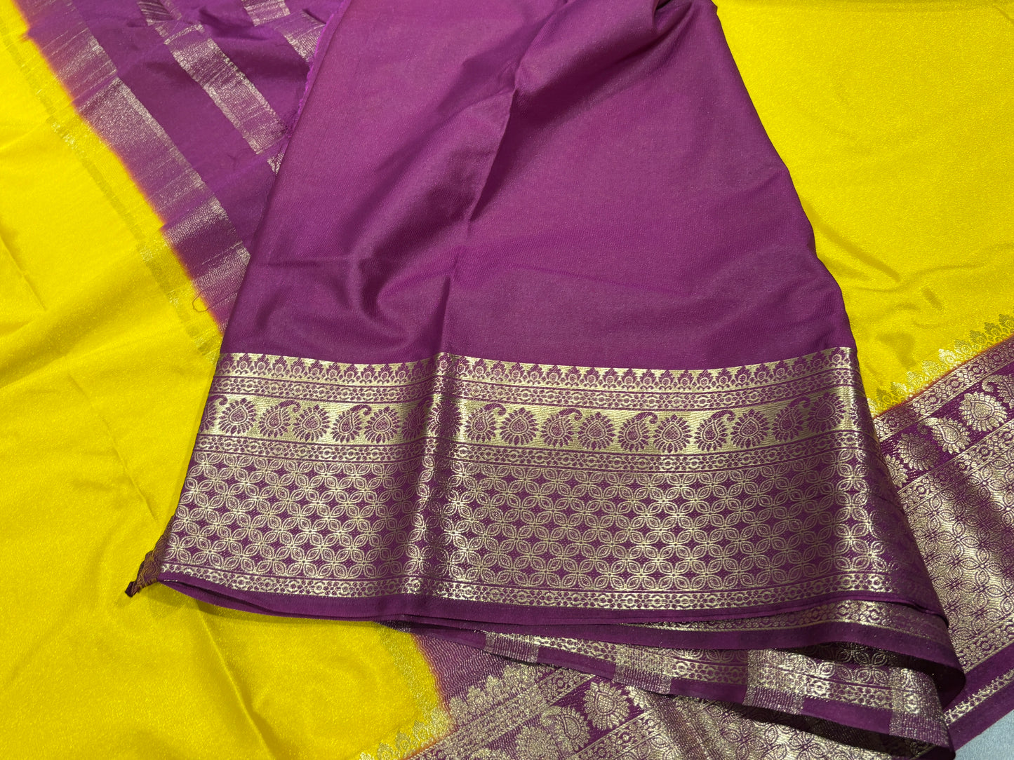 Semi Mysore crape