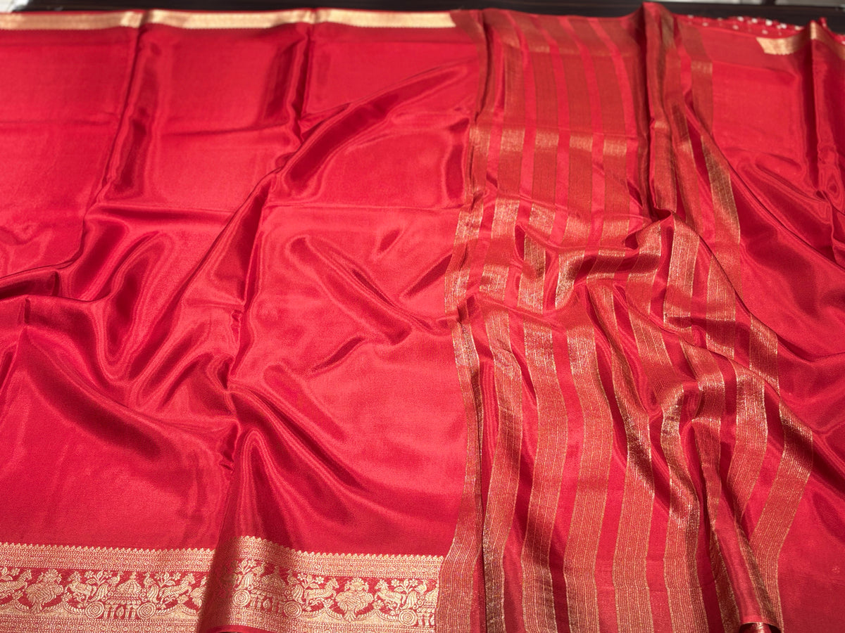 Semi Mysore Crape Silk