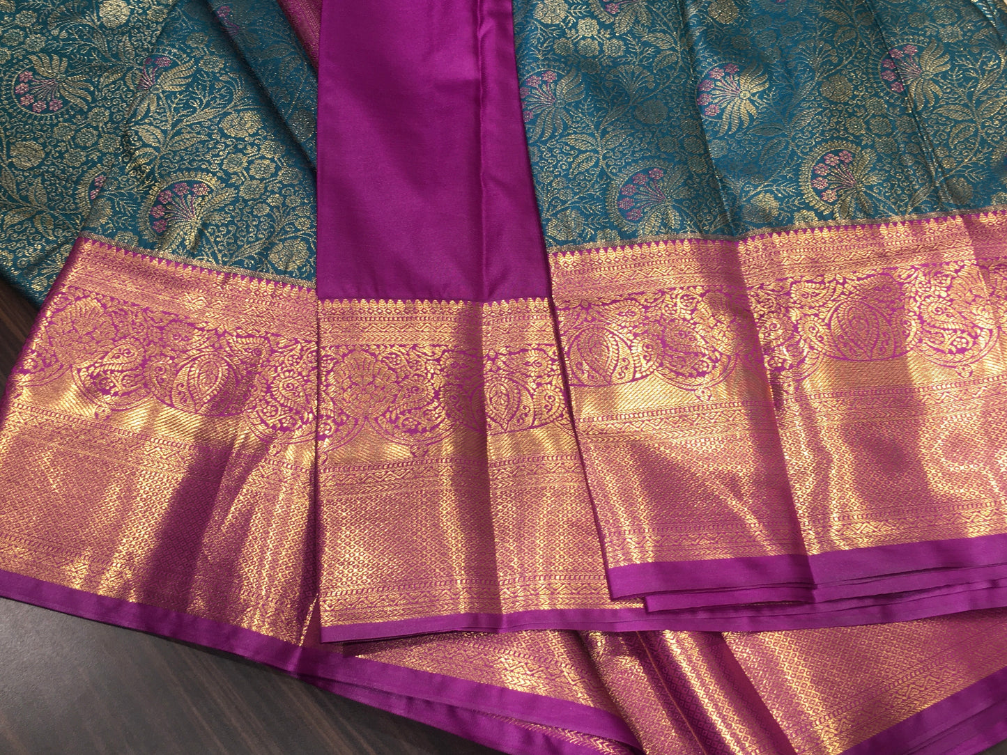 Semi Kanchipuram silk