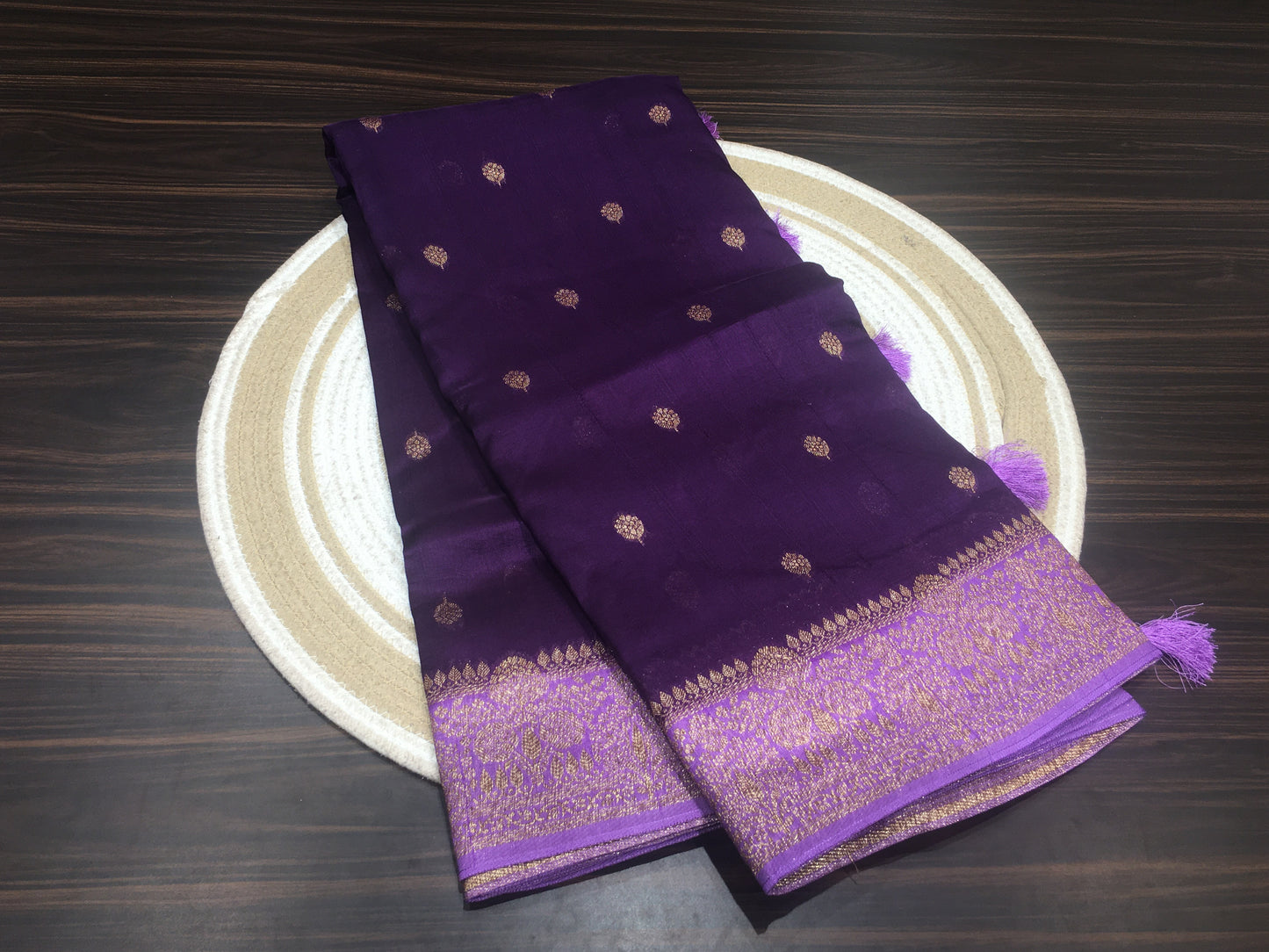 Soft tussar saree