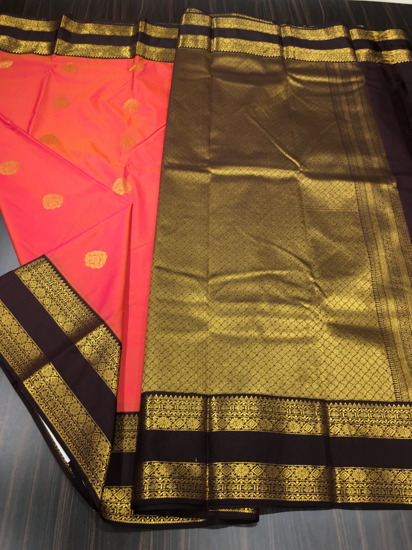 Semi Kanchipuram silk
