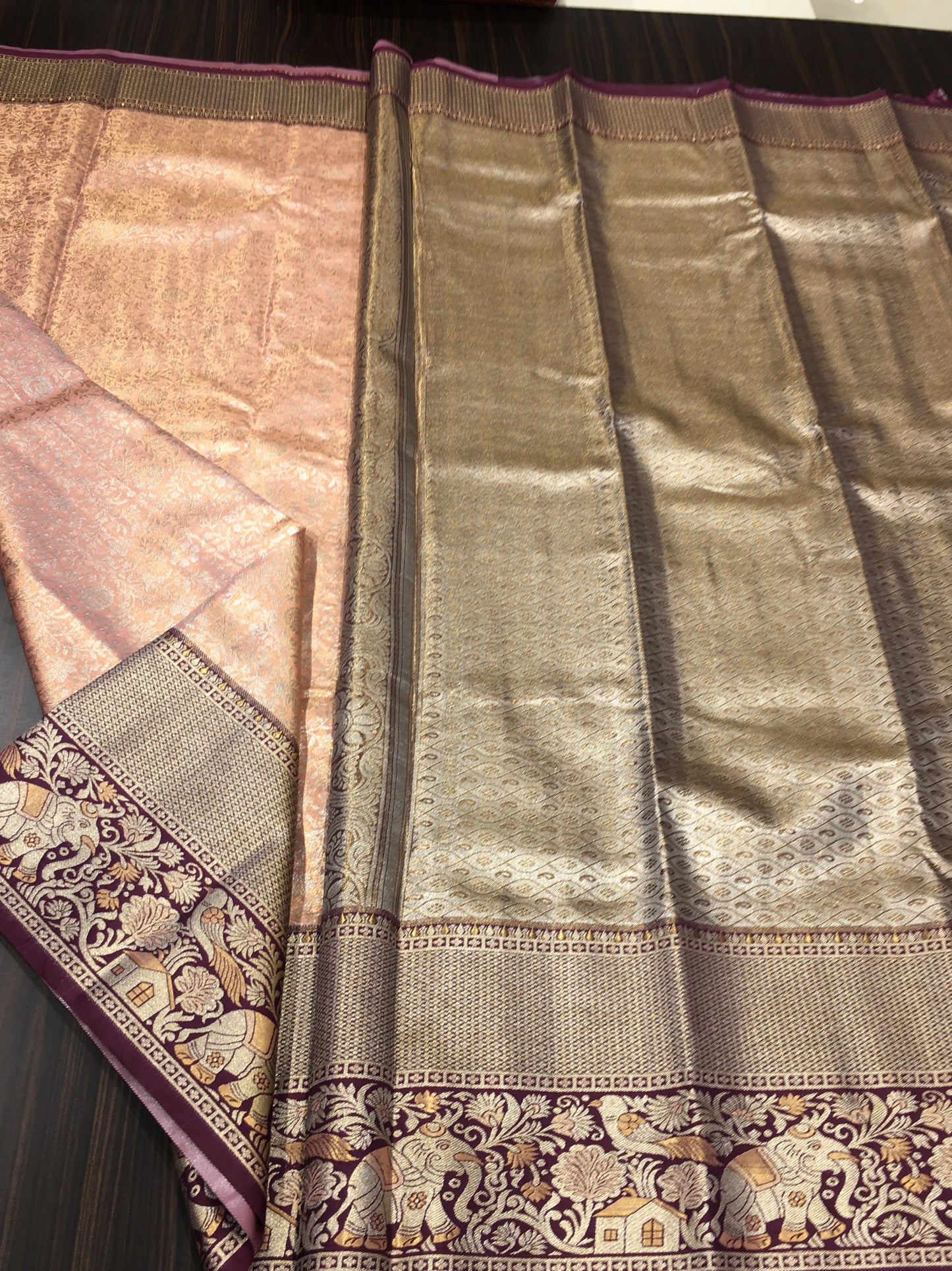 Semi Kanchipuram tissue