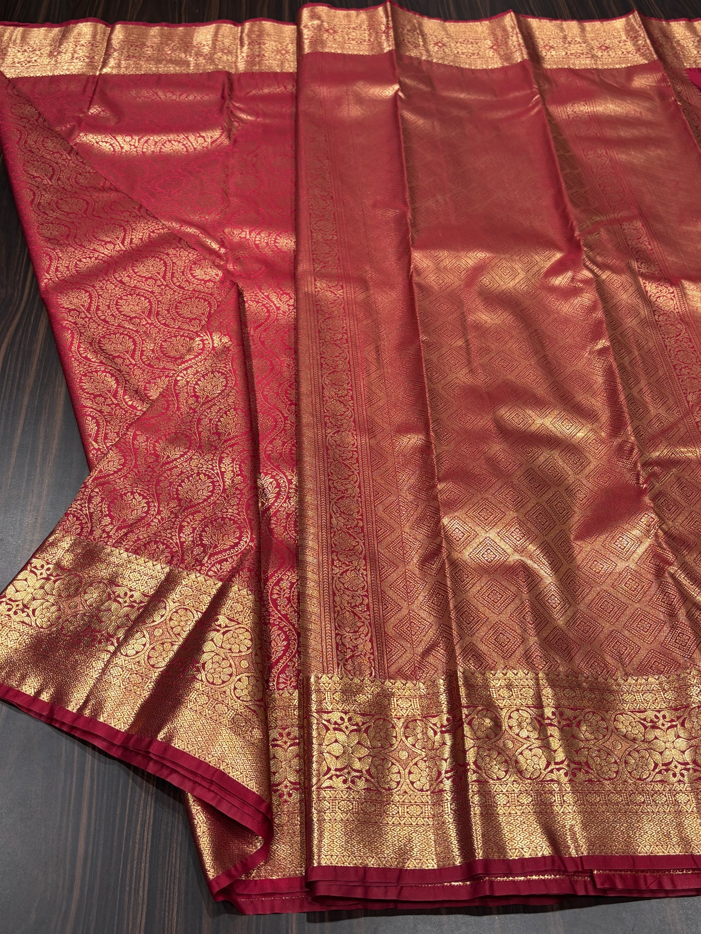 Semi Kanchipuram silk