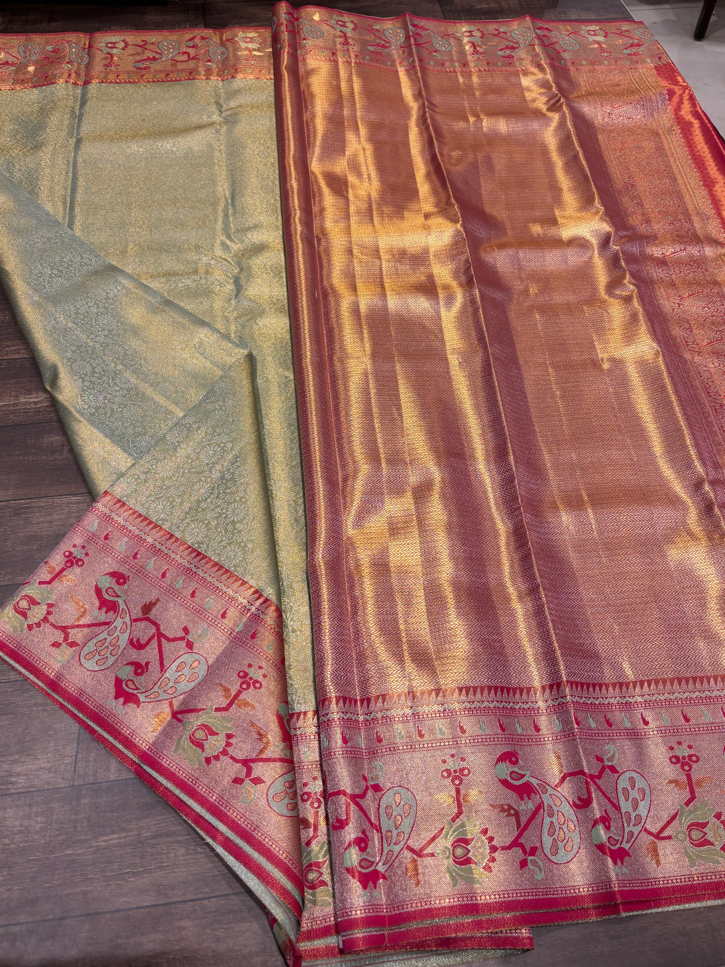 Pure Kanchipuram tissue
