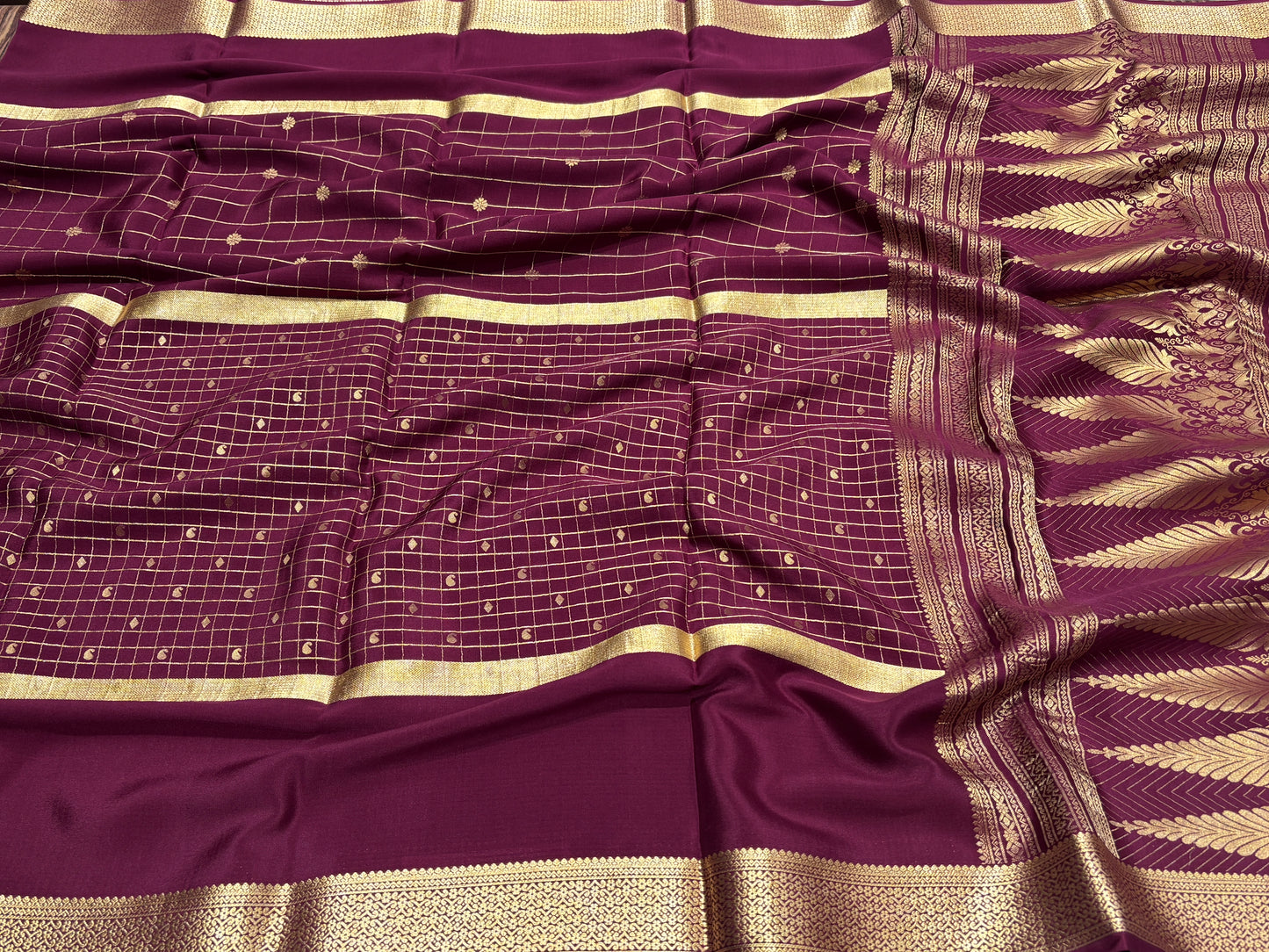 Pure Mysore silk