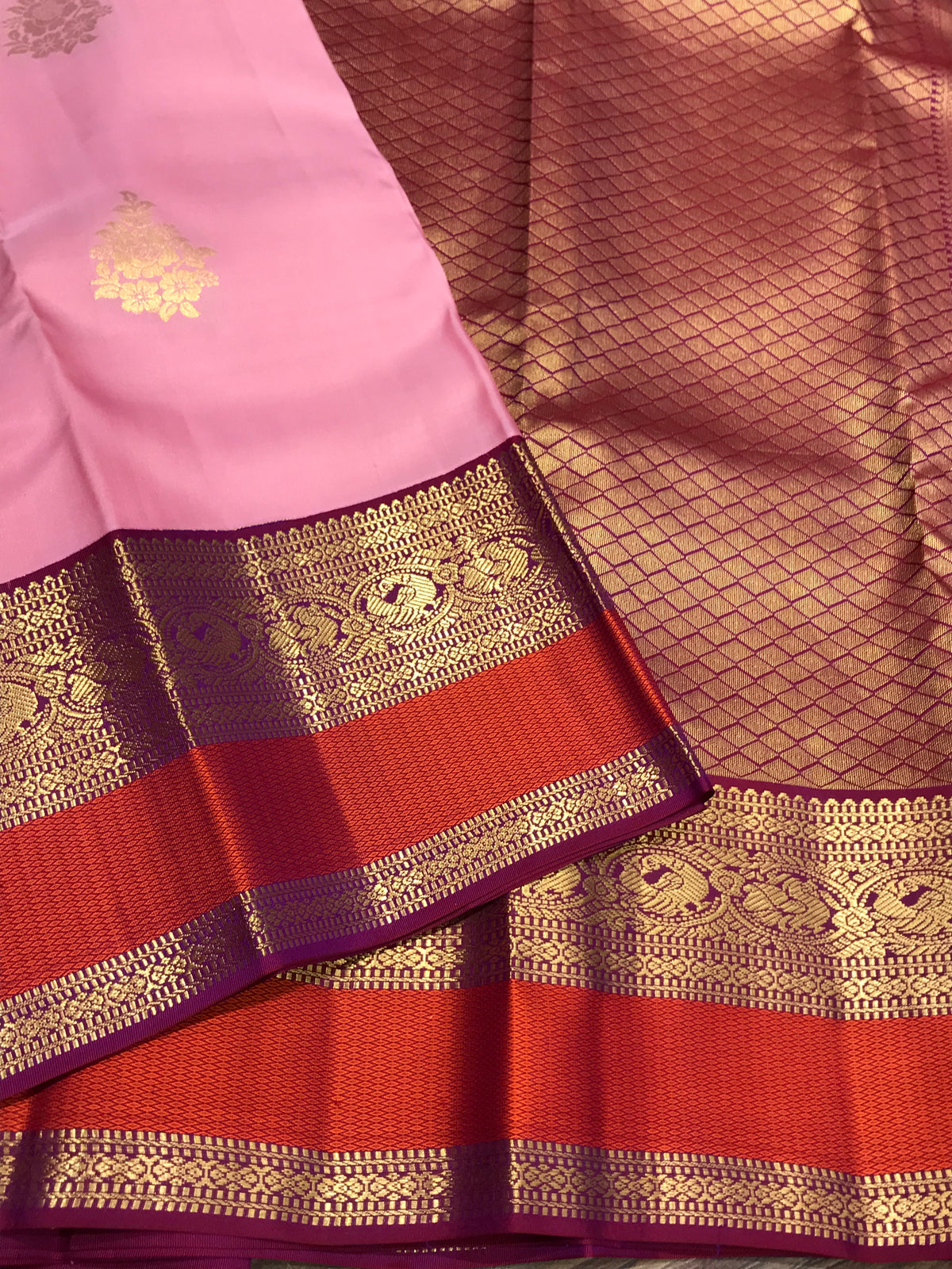 Pure Kanchipuram silk