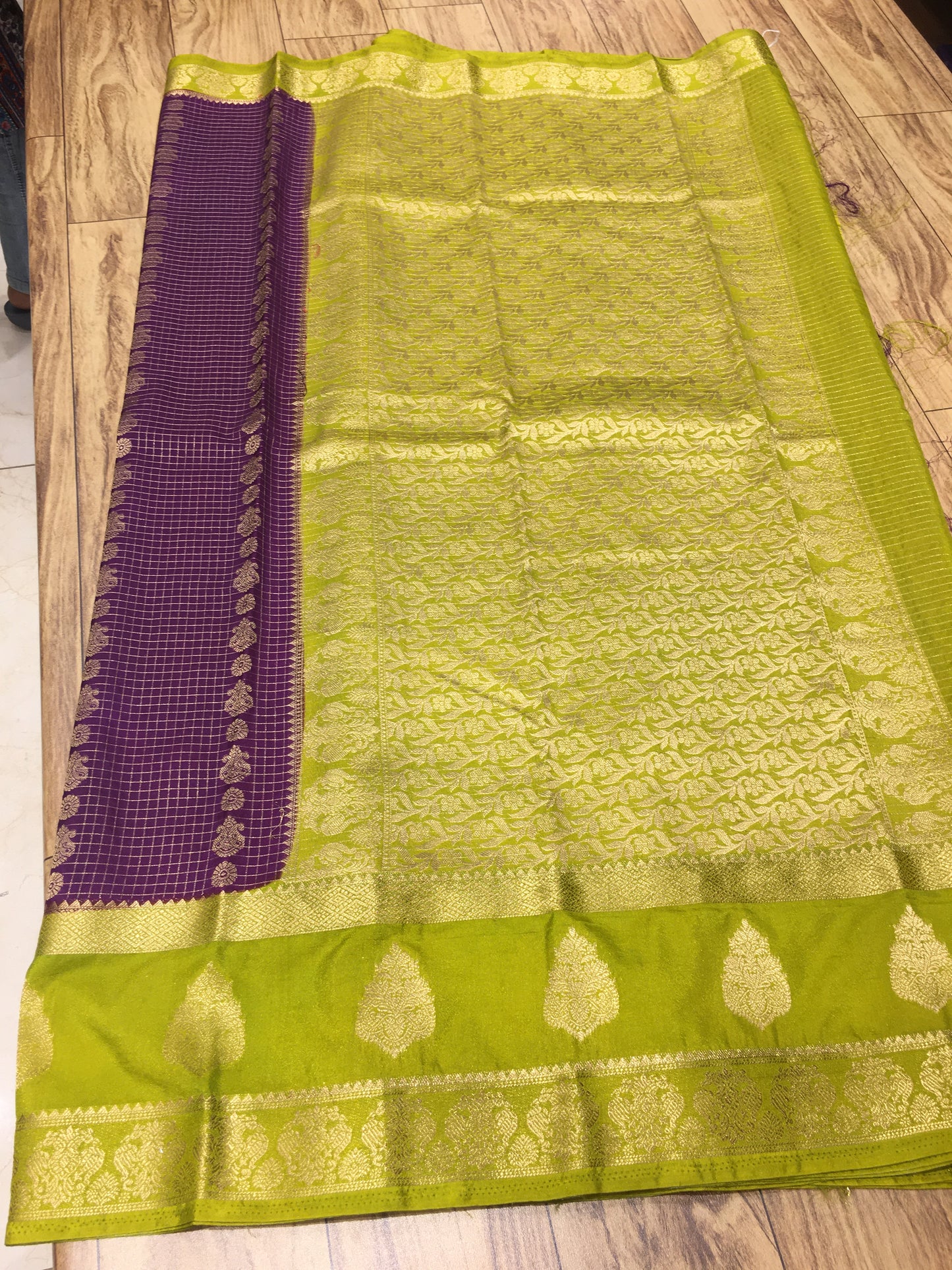 Semi Mysore Crape Silk