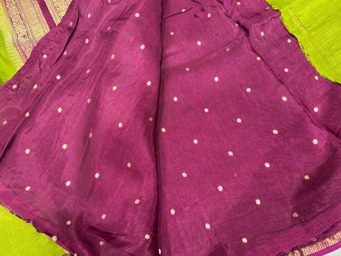 Soft tussar saree