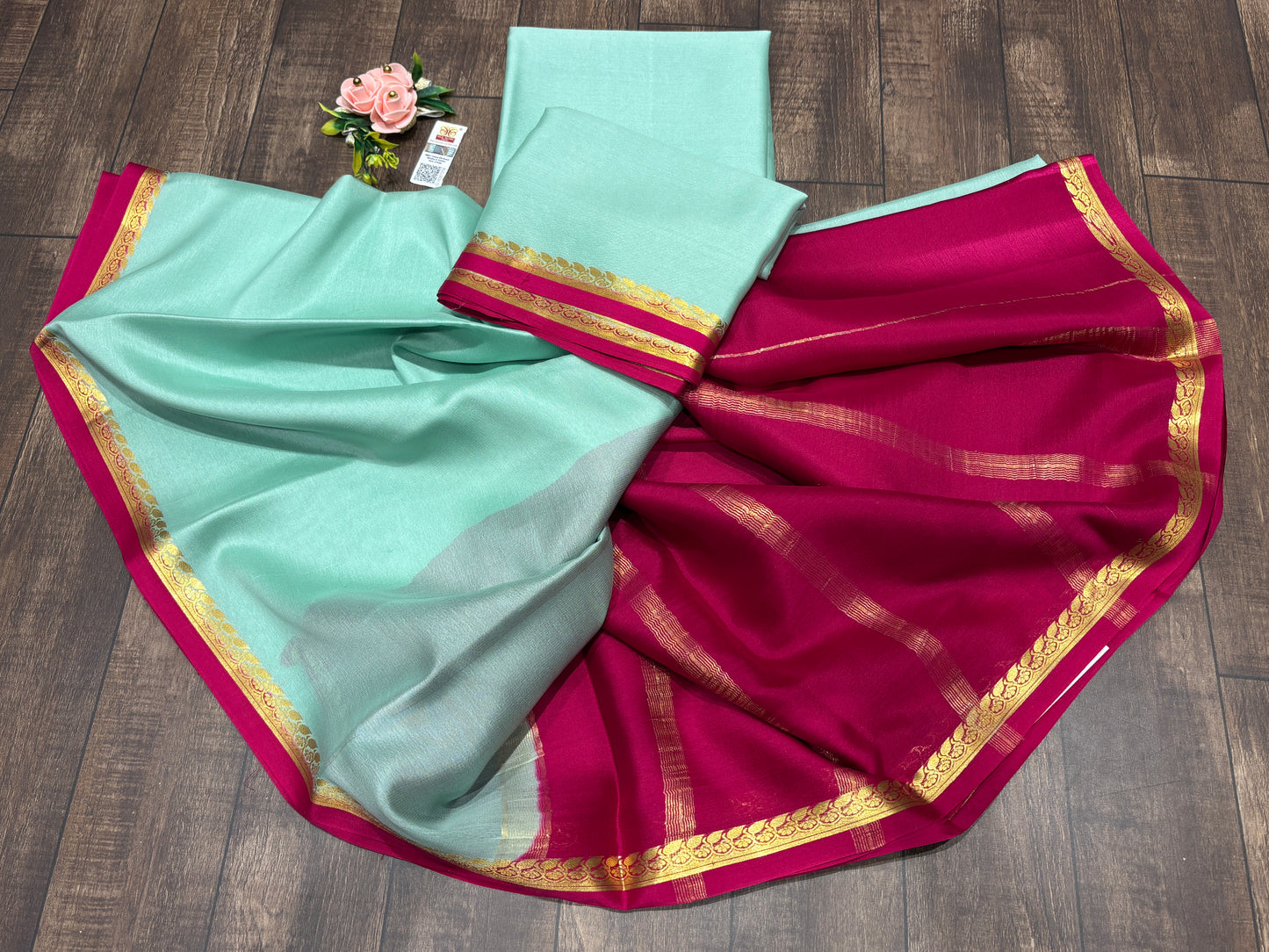 Pure Mysore silk