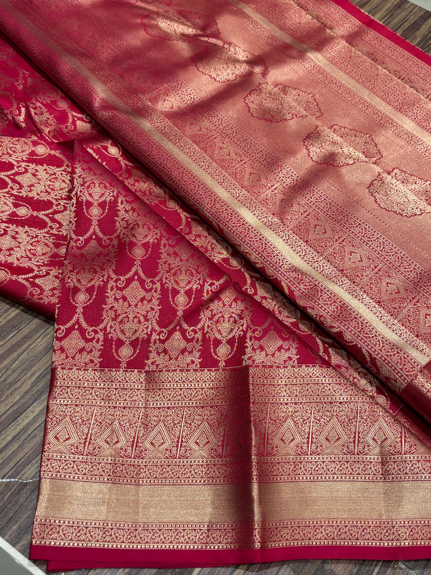 Pure Kanchipuram Brocade Silk