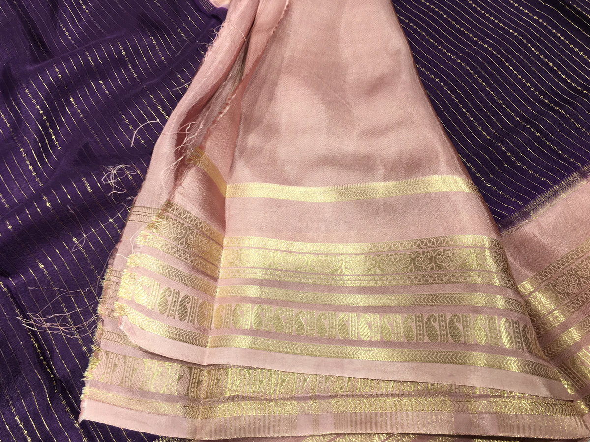 Semi Mysore Crape Silk