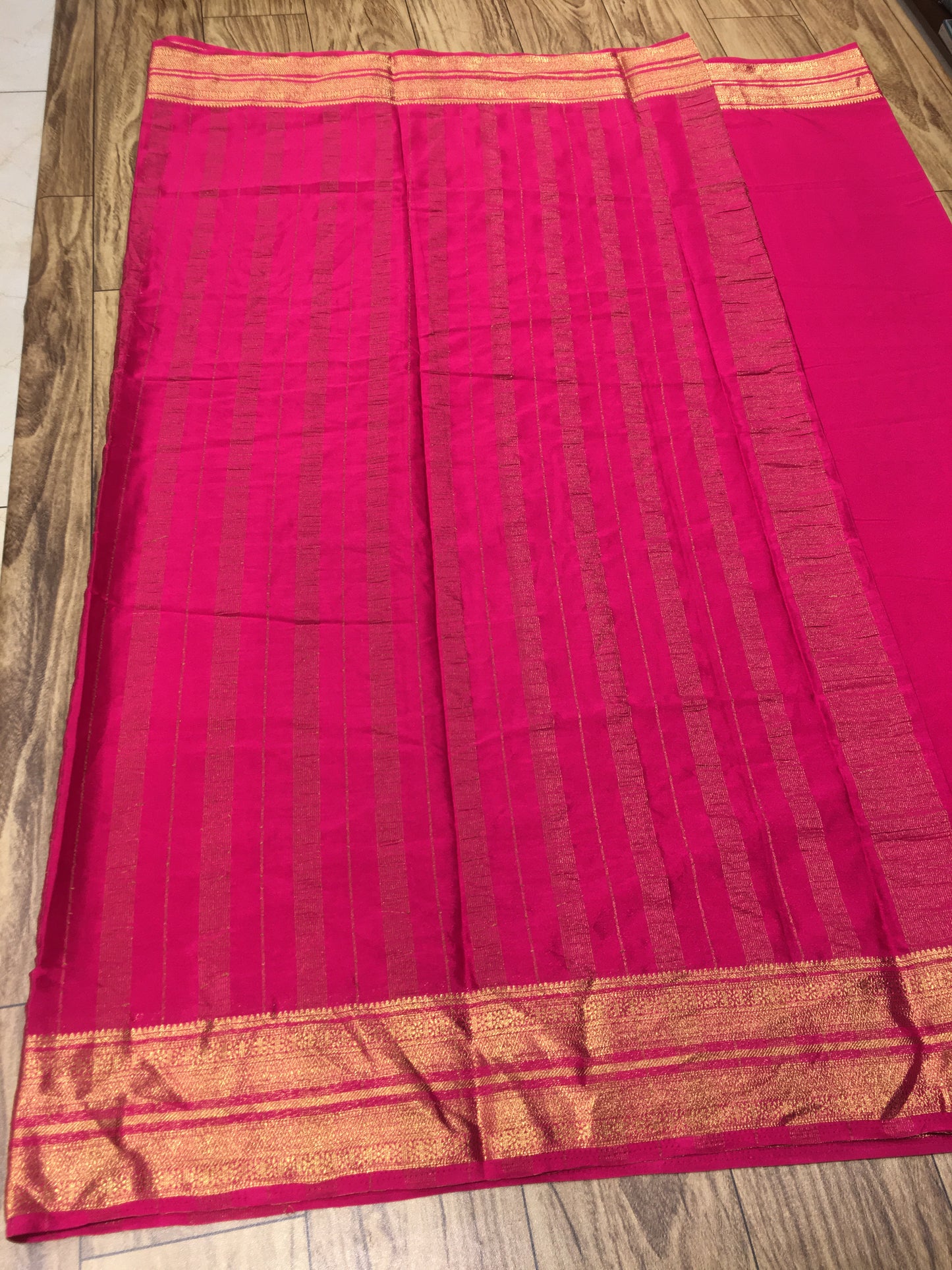 Semi Mysore Crape Silk