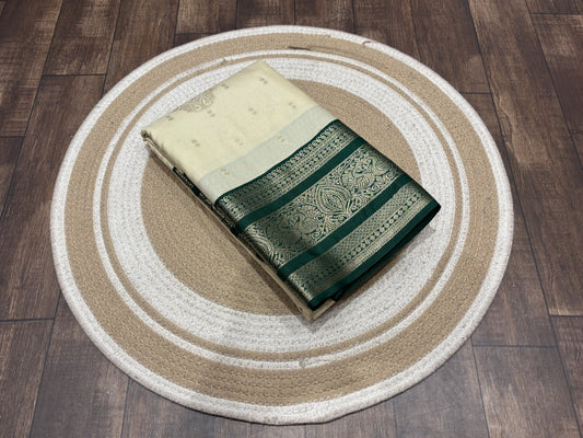 Semi Kanchipuram silk