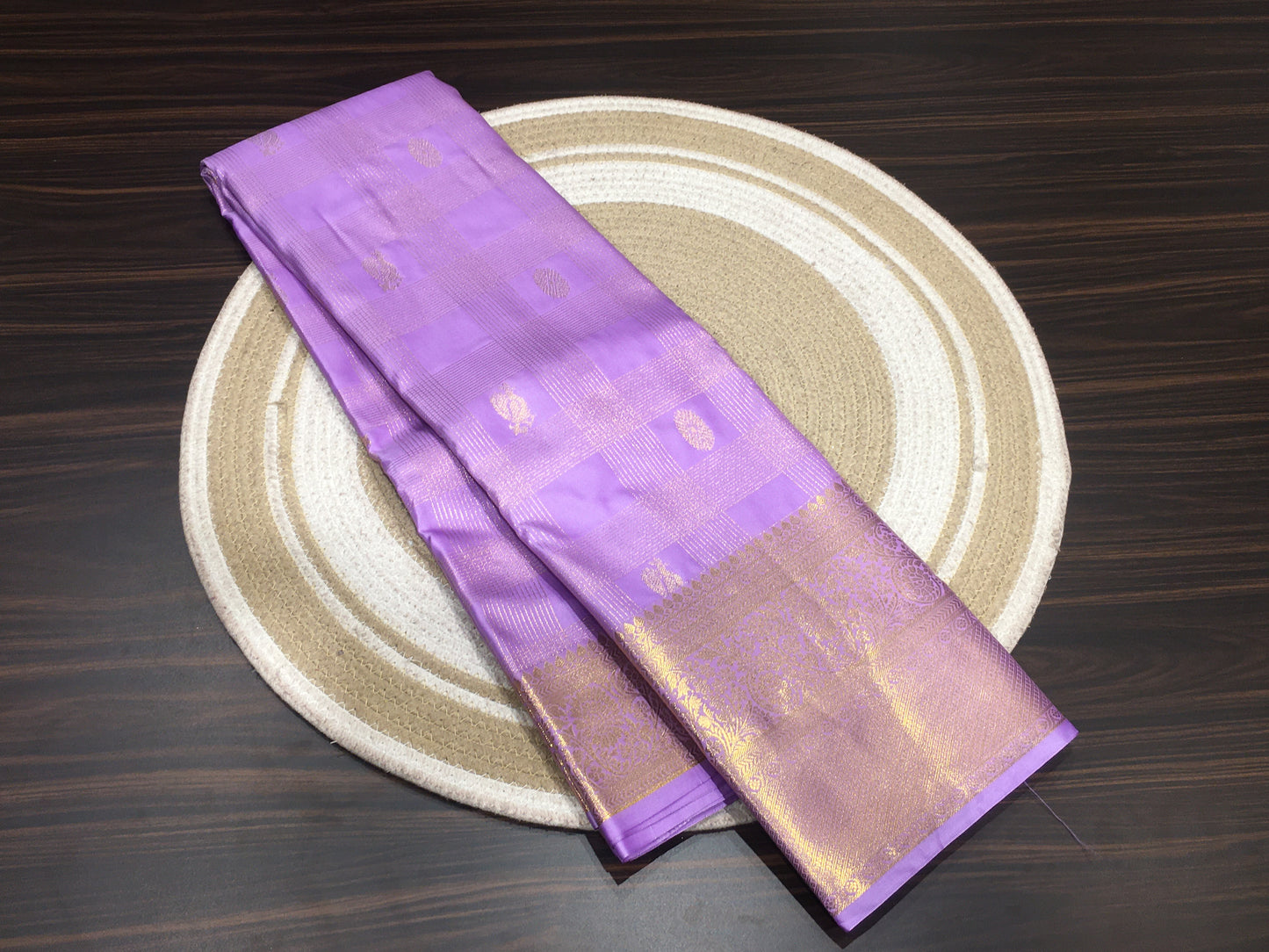 Semi Kanchipuram silk
