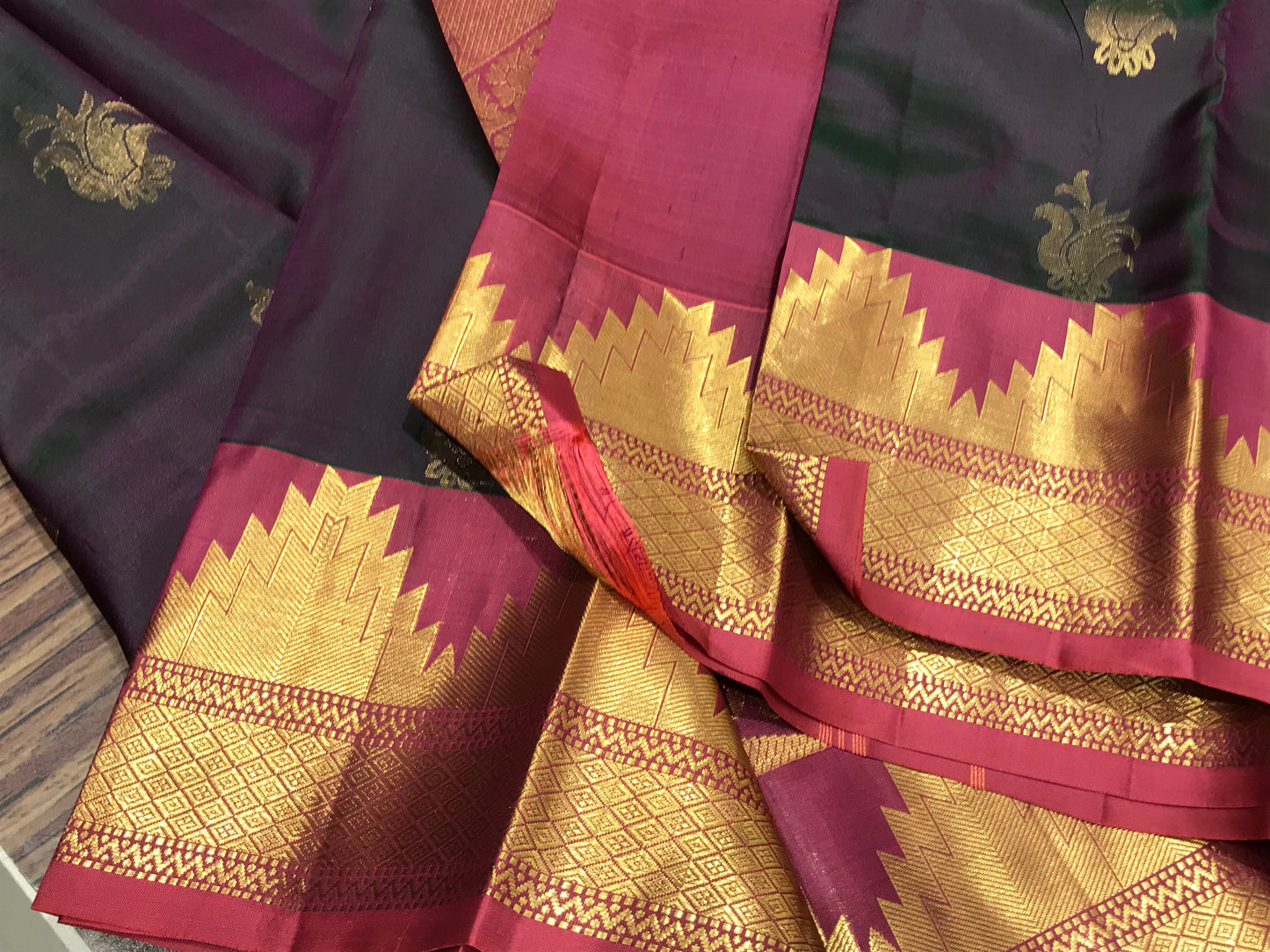 Pure Kanchipuram silk