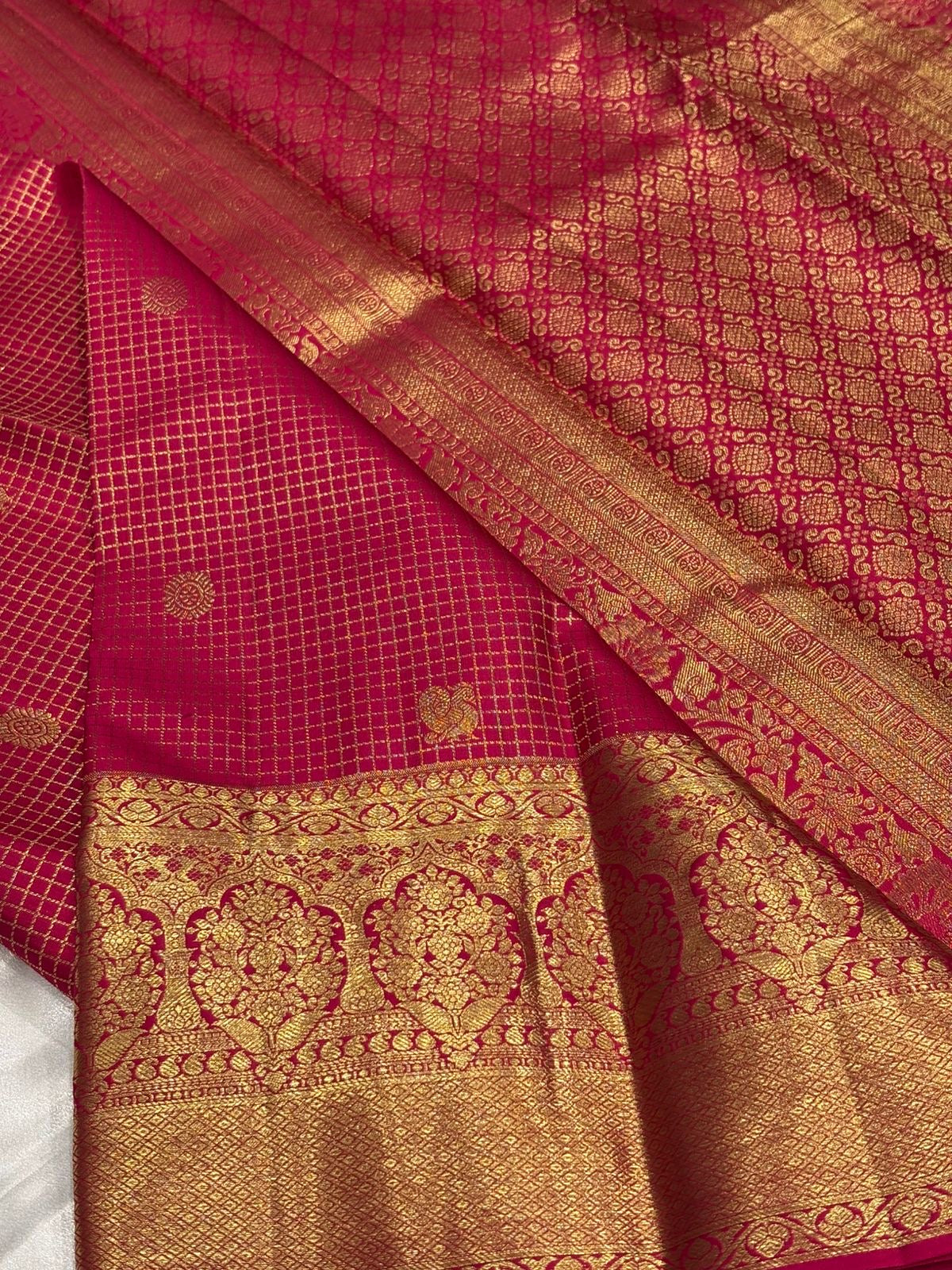 Pure kanchipuram silk saree