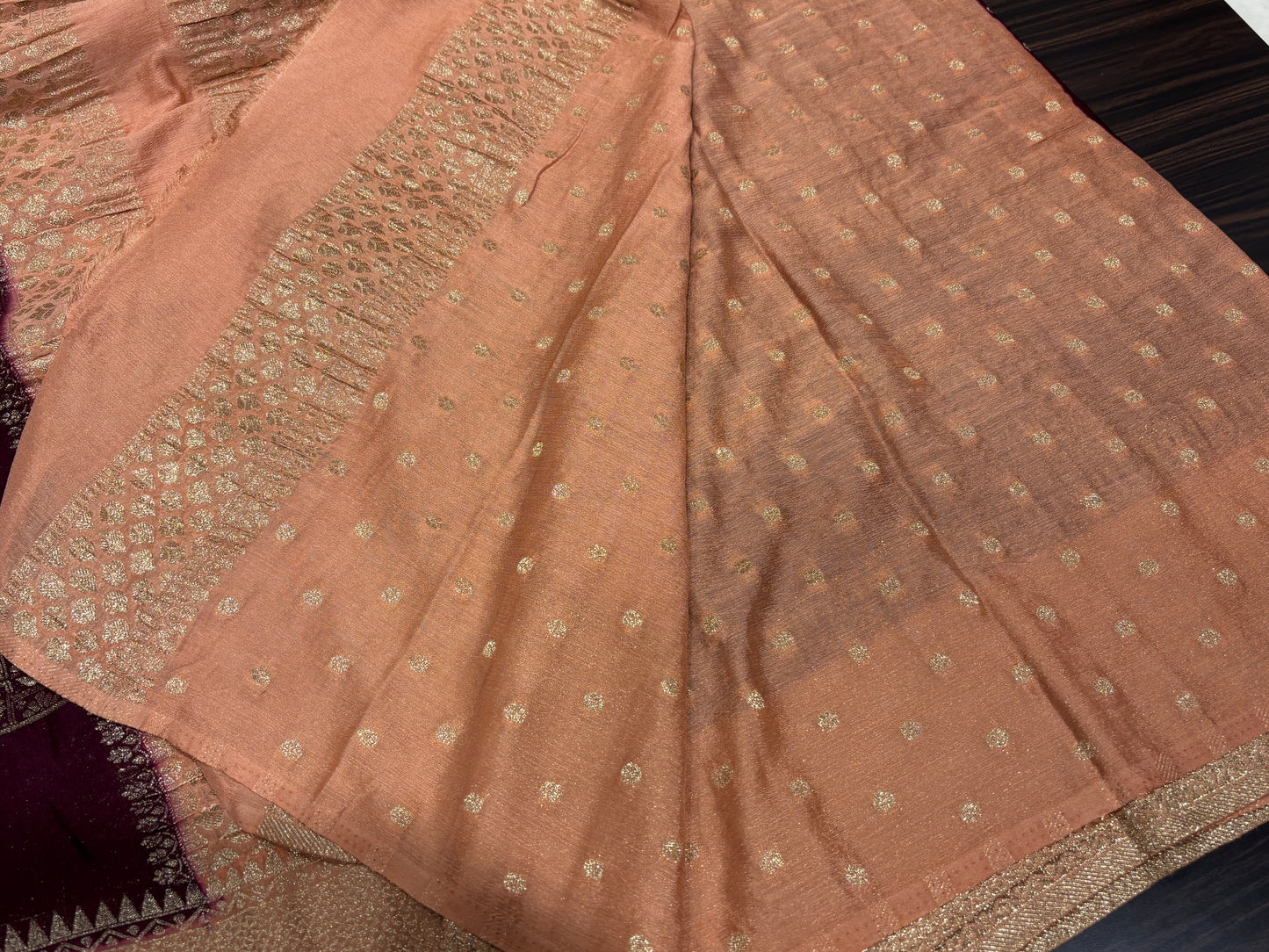 Chiffon georgette saree