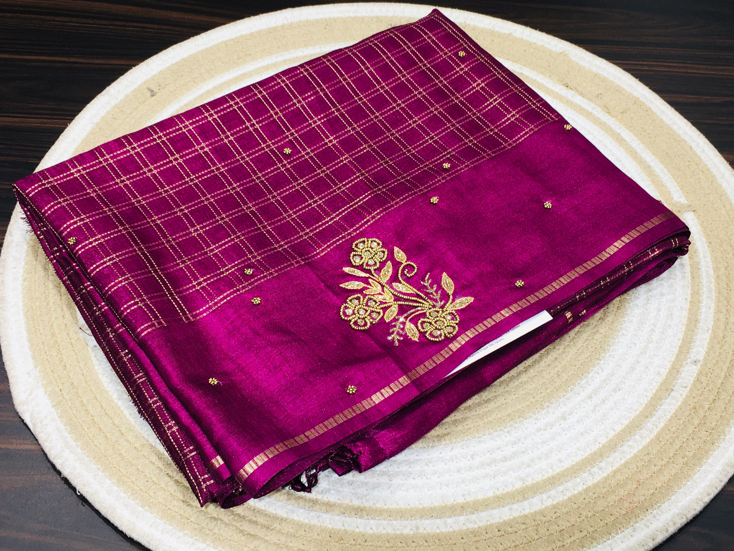 Tussar saree