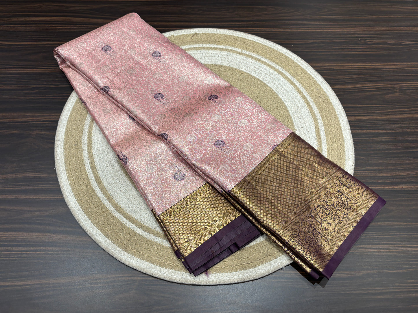 Semi Kanchipuram silk