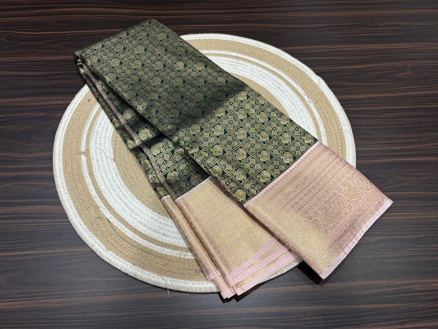 Semi Kanchipuram silk