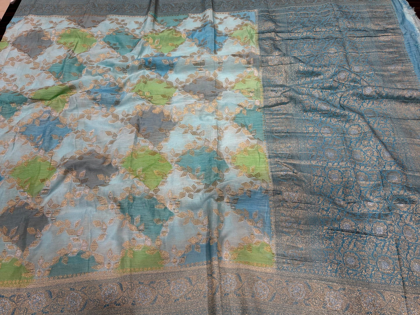 Chiffon georgette saree