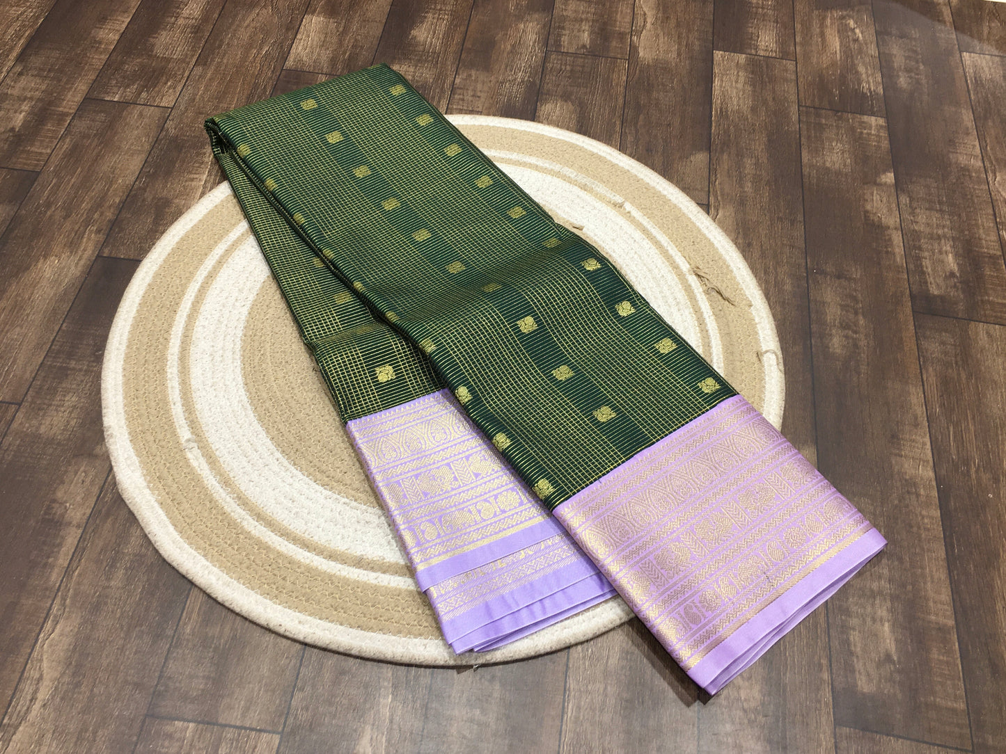 Semi Kanchipuram silk