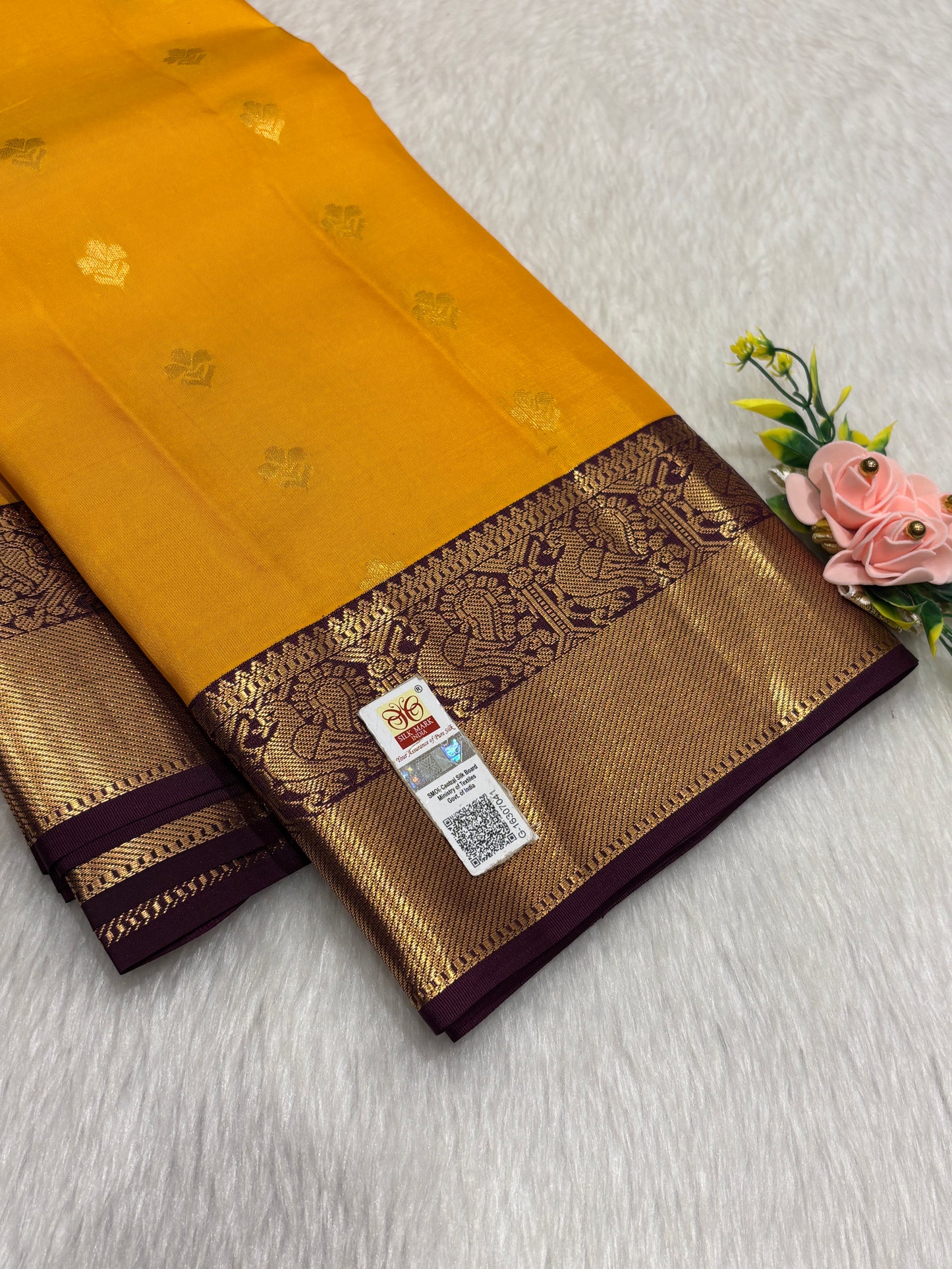 Pure Kanchipuram silk