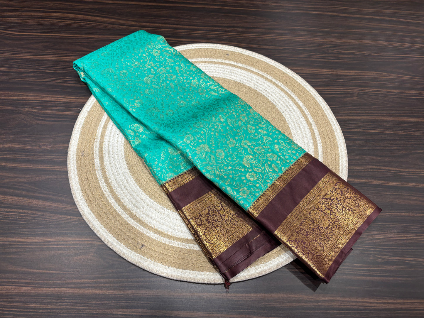 Semi Kanchipuram silk
