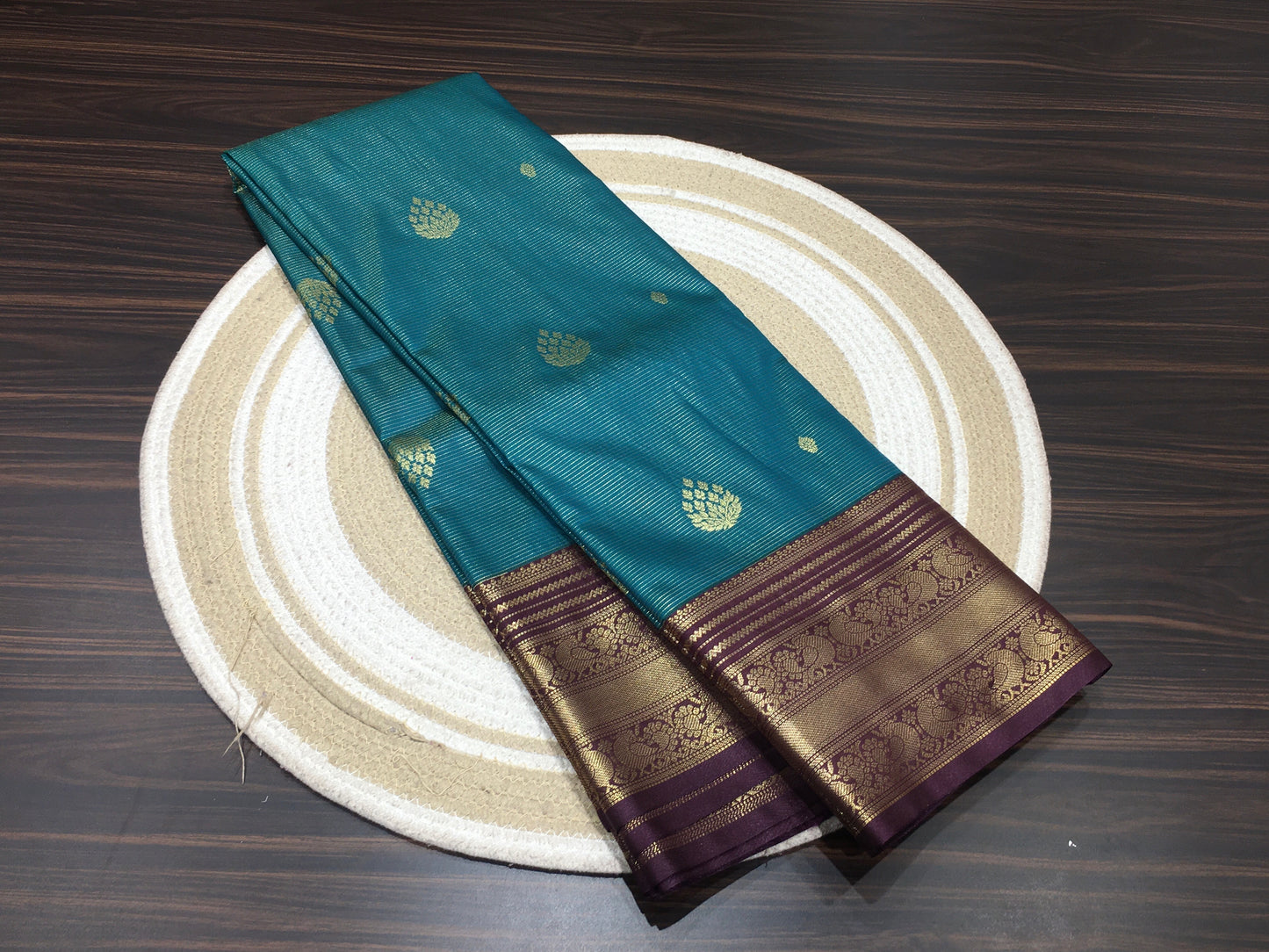 Semi Kanchipuram silk