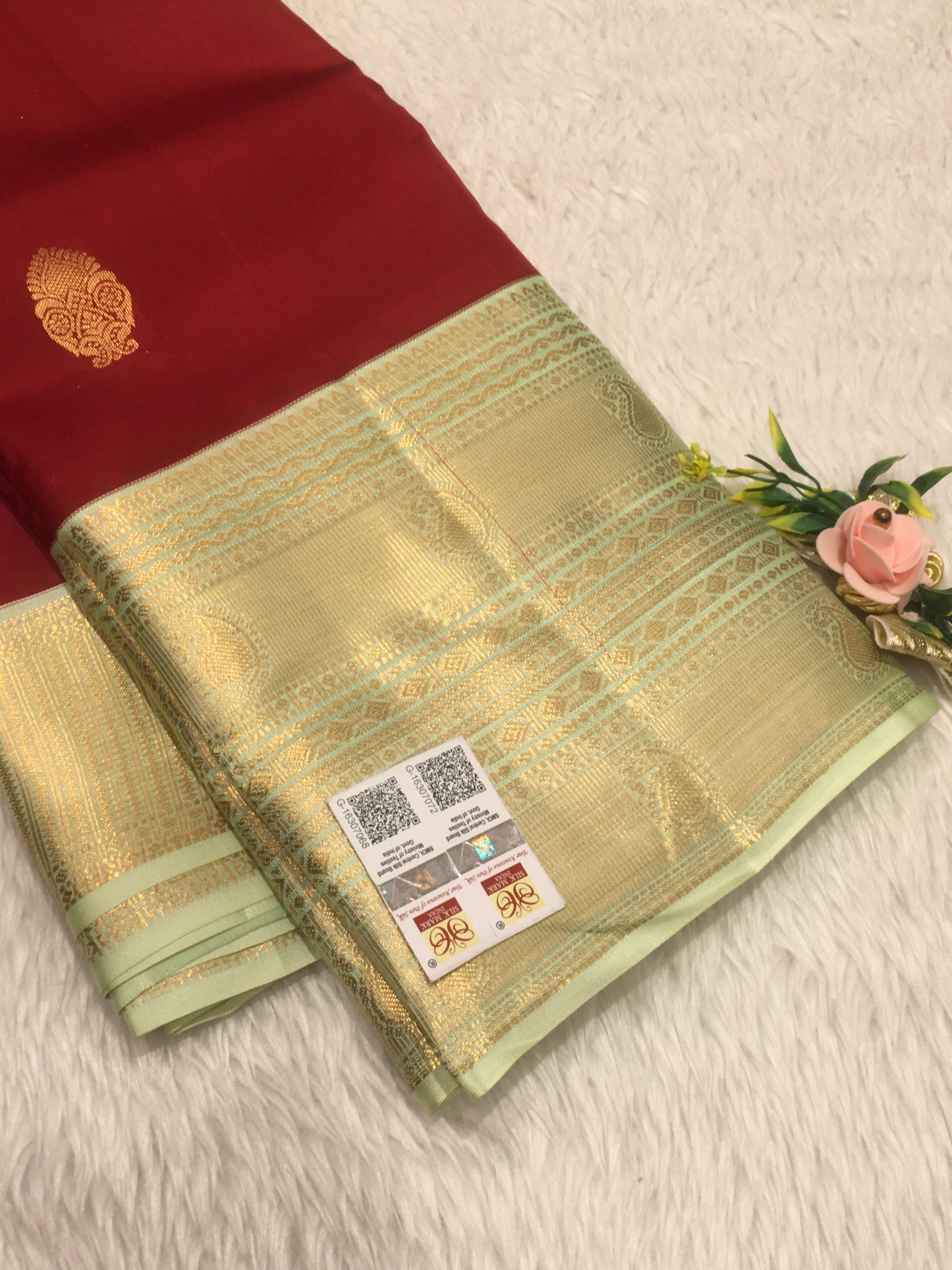 Pure Kanchipuram silk
