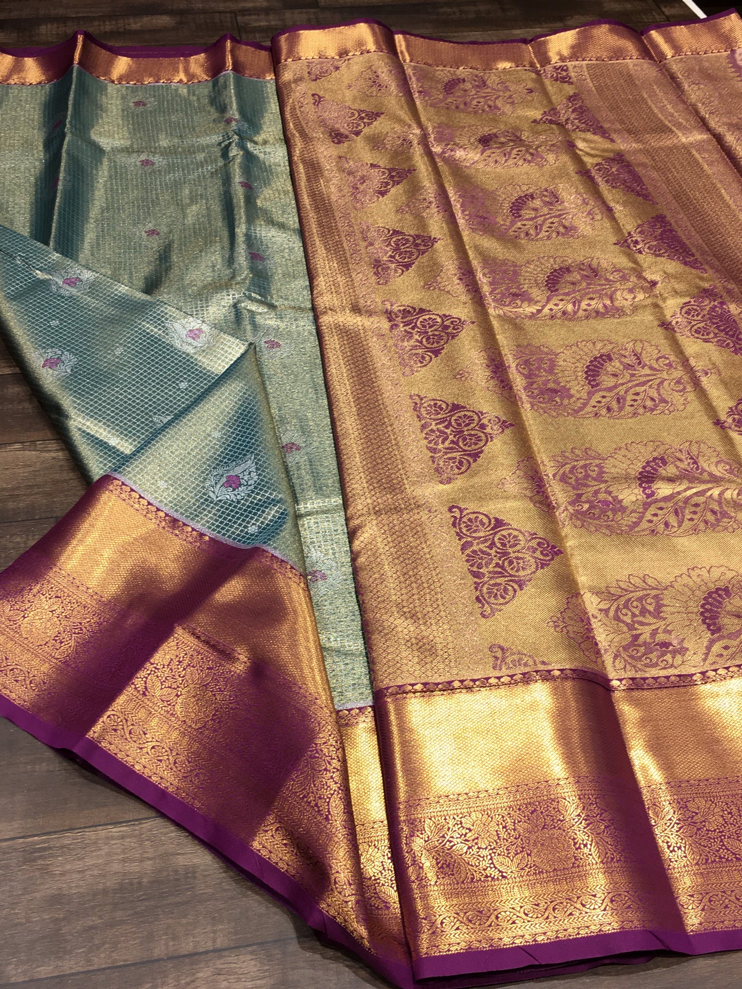 Semi Kanchipuram tissue