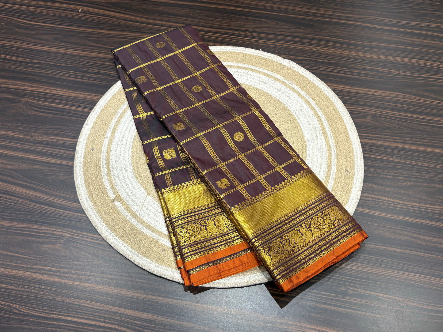 Semi Kanchipuram Silk