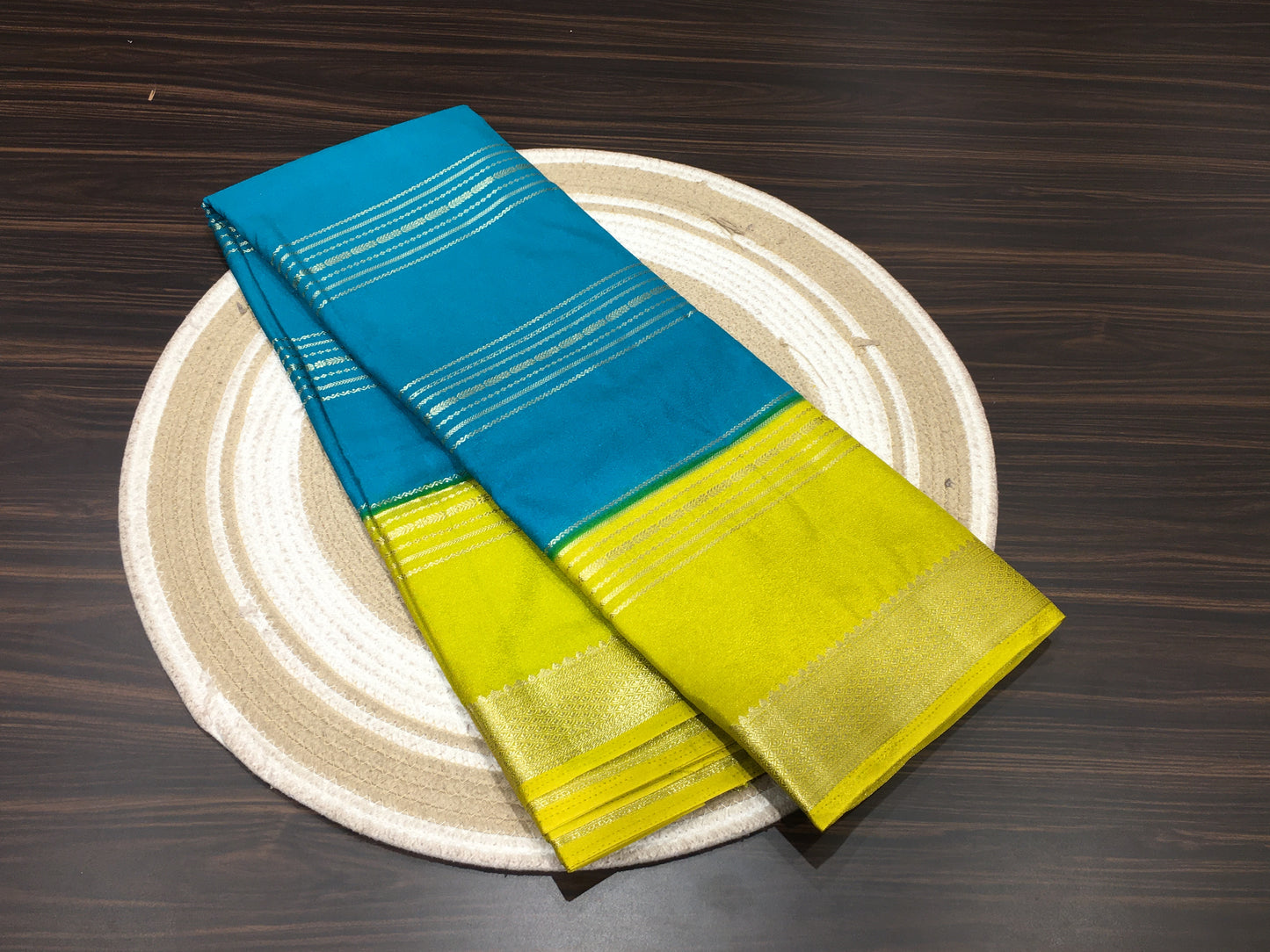 Mysore crape saree