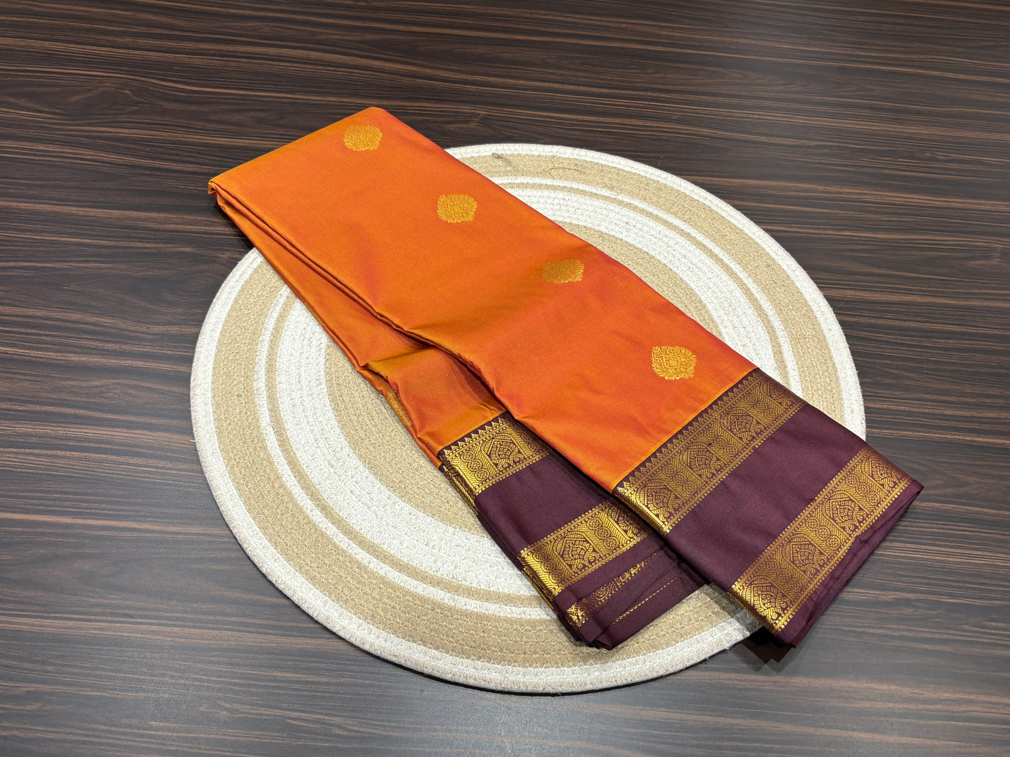 Semi Kanchipuram silk
