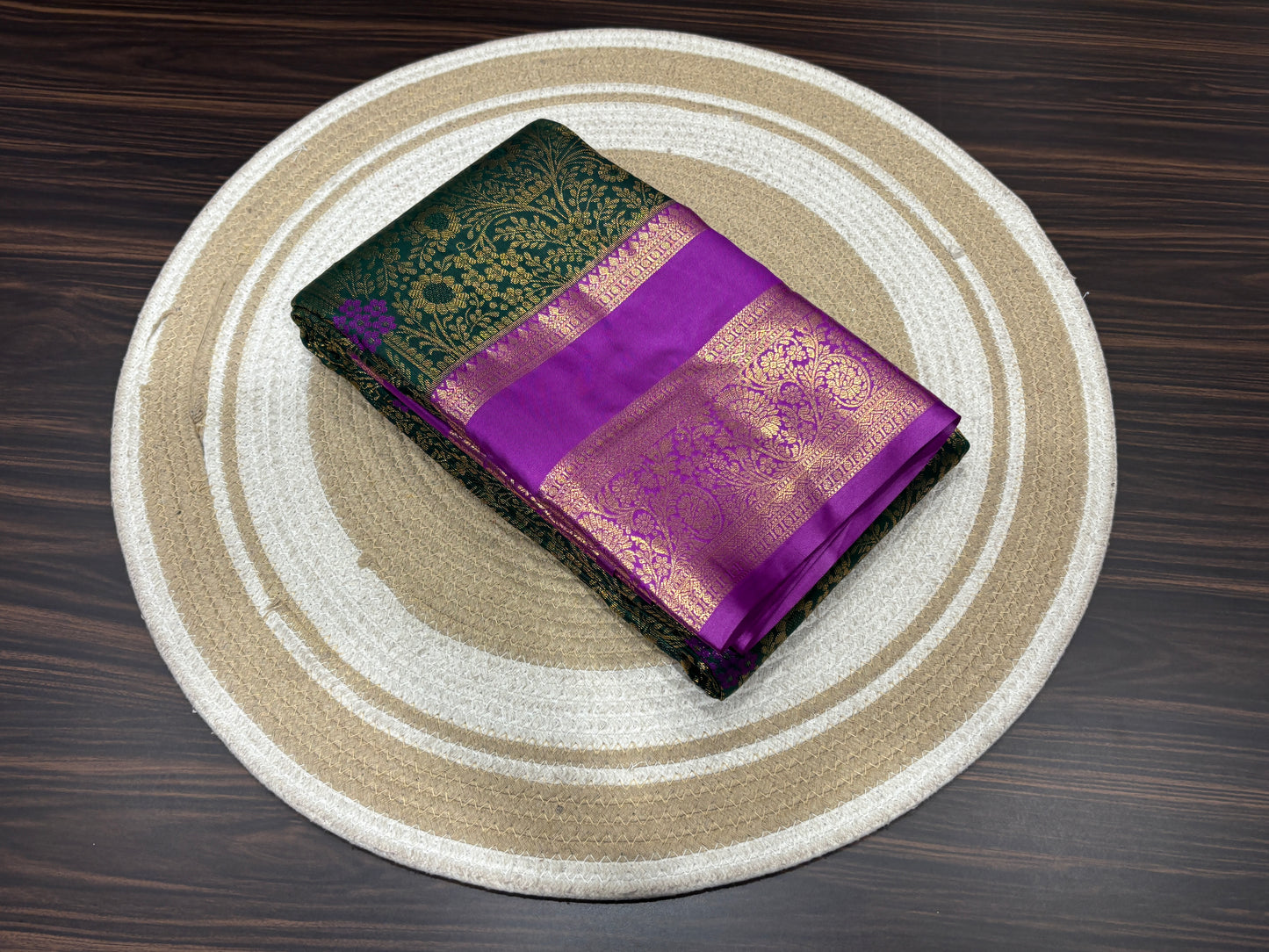 Semi Kanchipuram silk