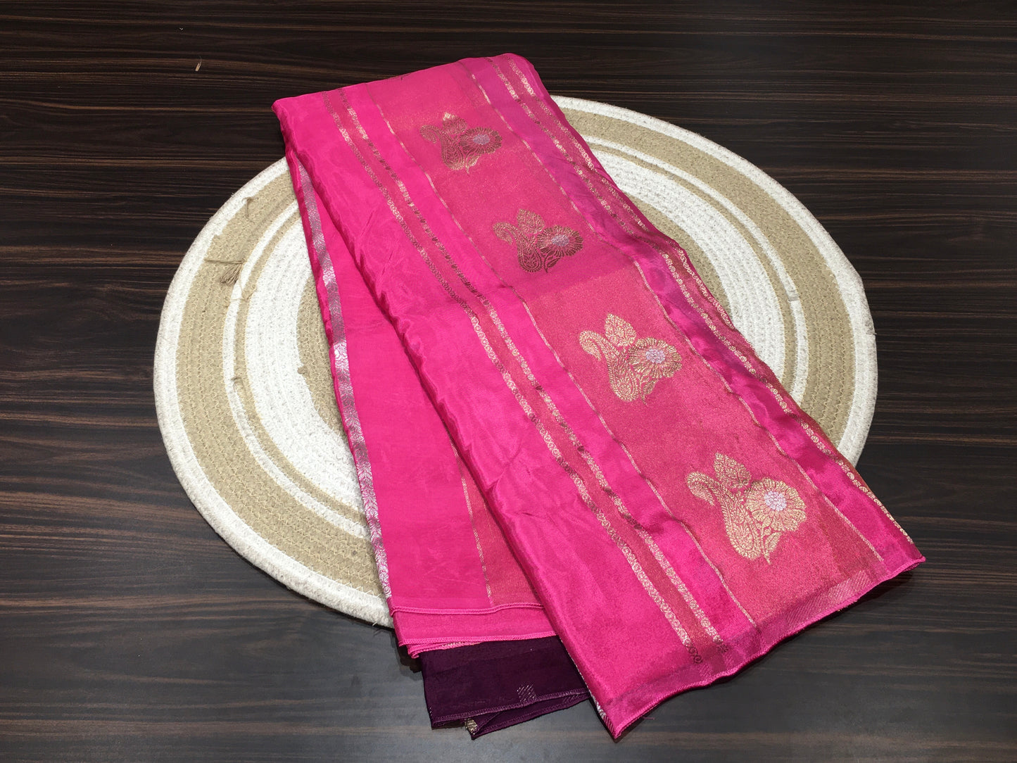 Satin crape